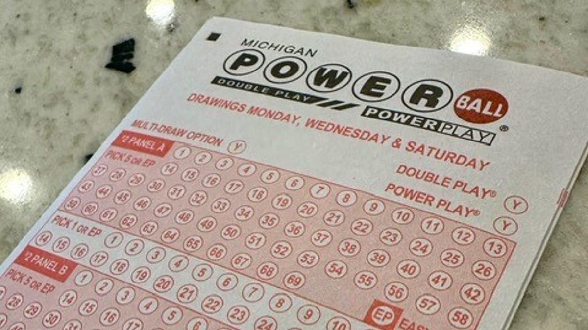 Powerball logo and balls