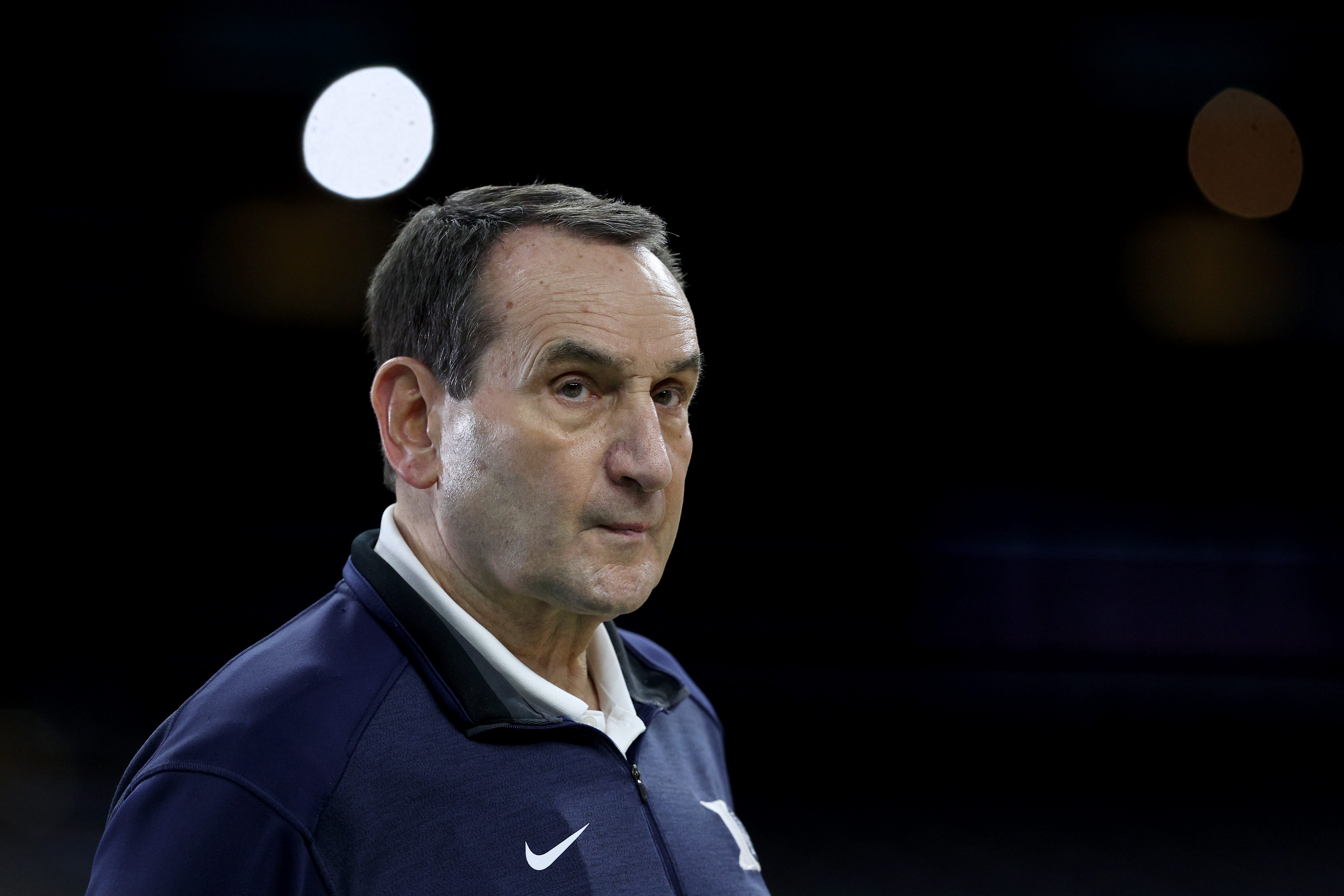 Mike Krzyzewski said he lost sleep over Duke's Elite 8 loss to UConn on Sunday, March 29, calling the loss, 