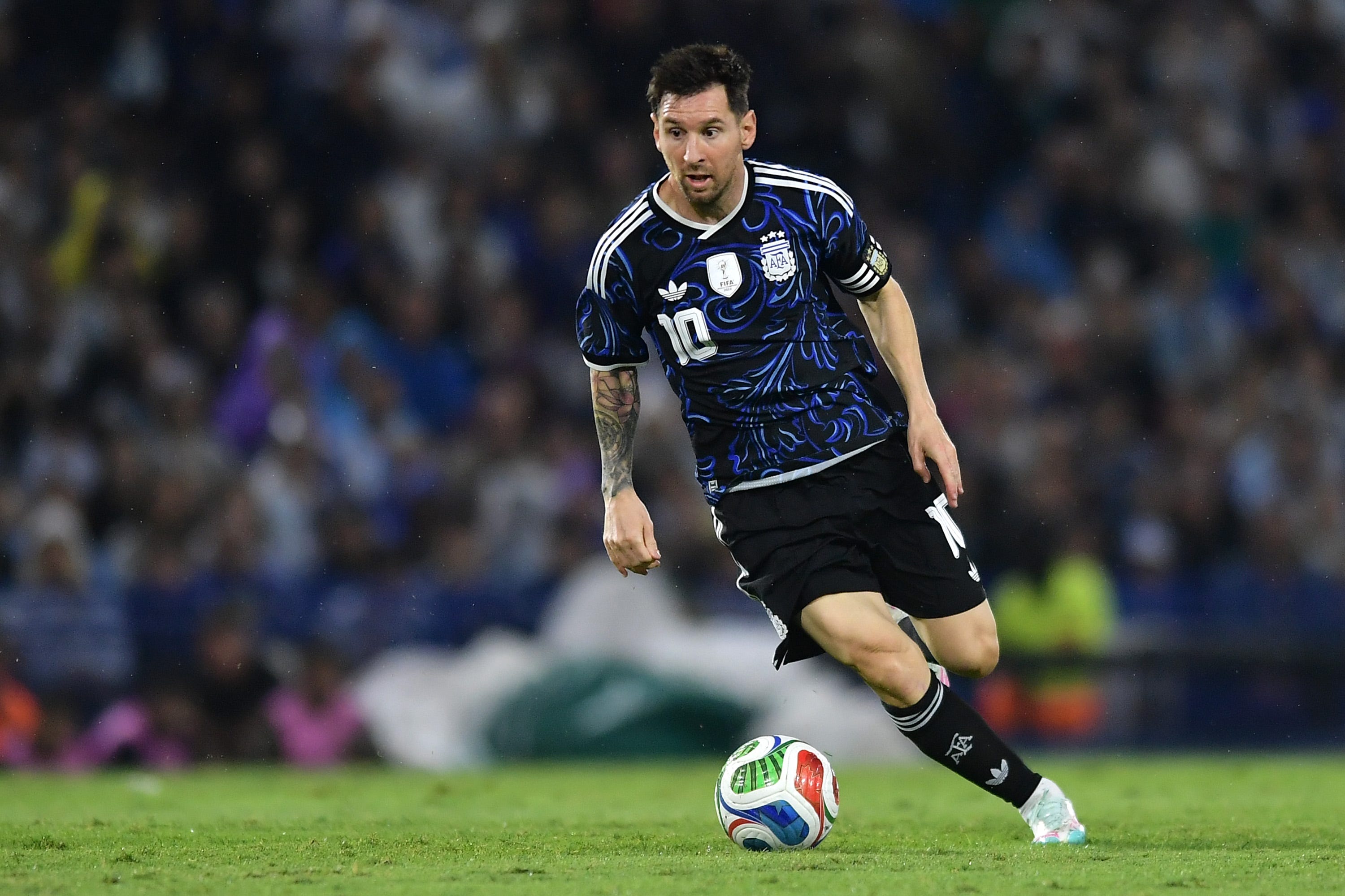 Argentina prepared to defend its World Cup title with a hastily-scheduled friendly against Mauritania on March 27.