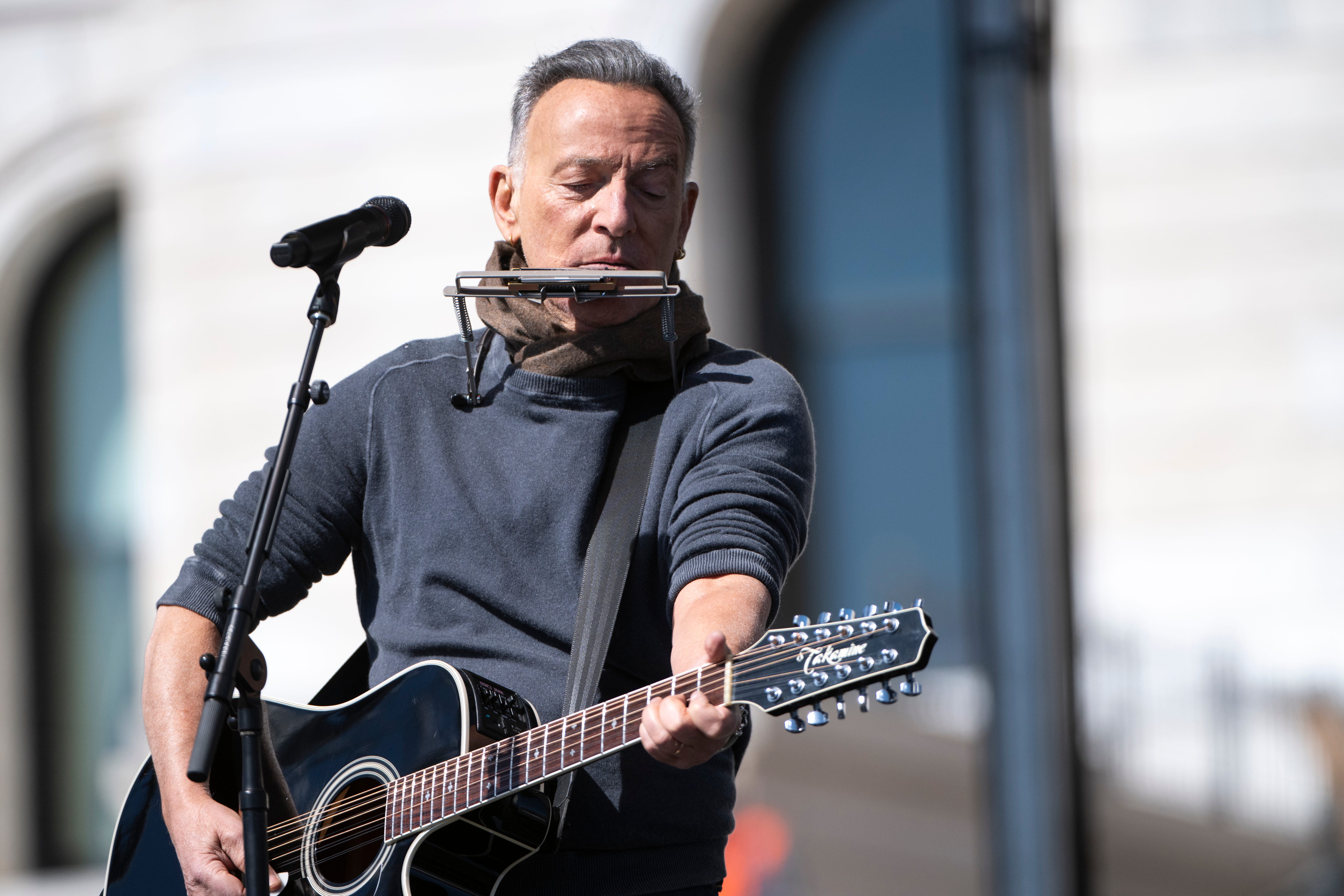 Springsteen condemns ‘corrupt’ Trump administration at tour opener in Minneapolis