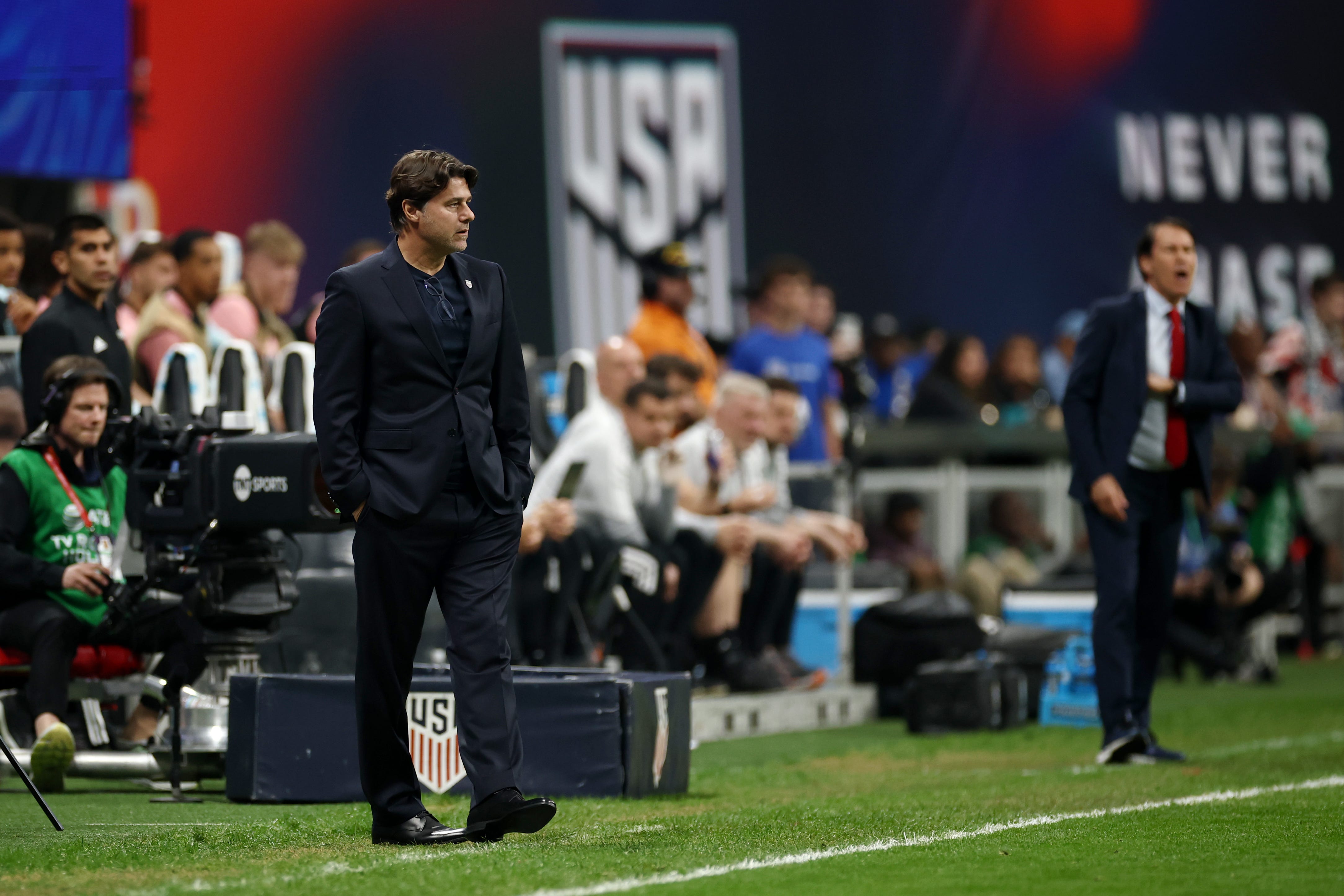 USMNT coach Mauricio Pochettino said he was annoyed by hydration breaks midway through each half.