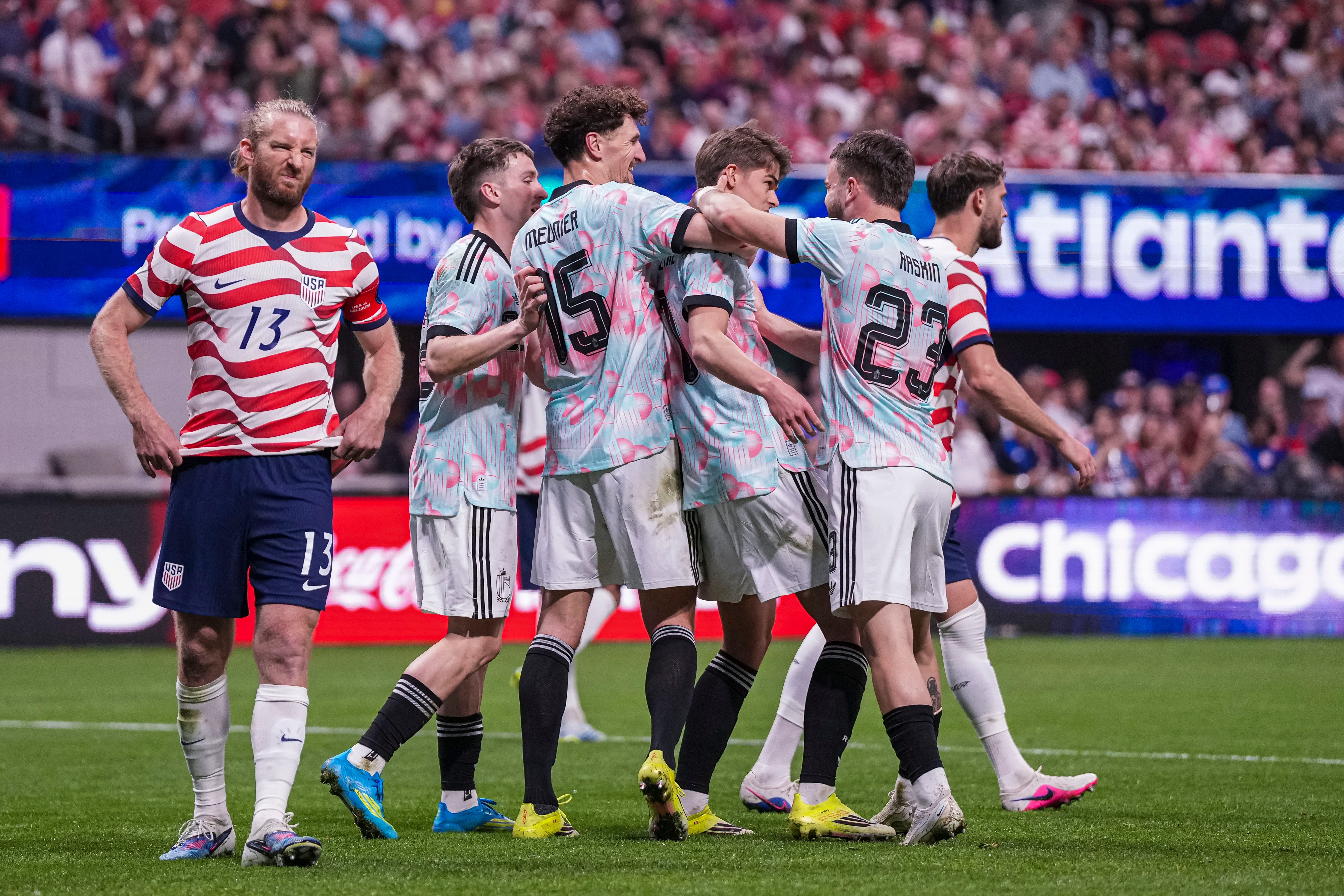 The USMNT played a solid first half against the Belgians. It wasn't nearly enough.