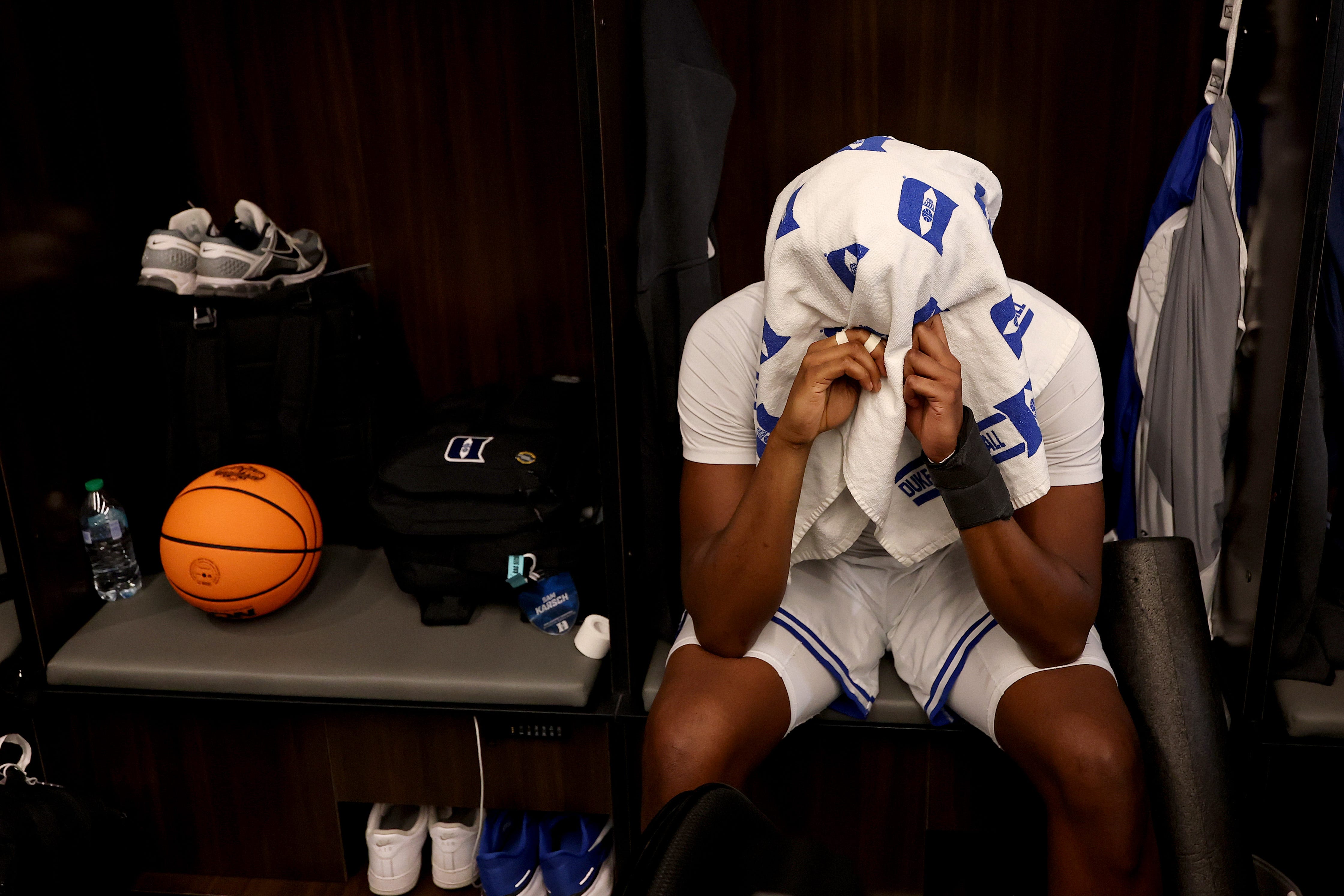 One year after a meltdown in the Final Four against Houston, Duke gave up a double-digit lead and lost 73-72 to UConn in the Elite Eight.