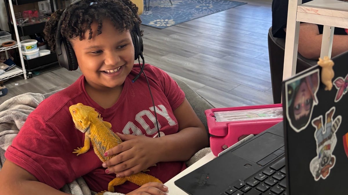 Carmen Joly, 10, had trouble in school and was later diagnosed with dyslexia. Her mother, Lindsay Poveromo-Joly, took Carmen out of the public school system to try homeschooling. Poveromo-Joly says homeschooling works best for her kids.