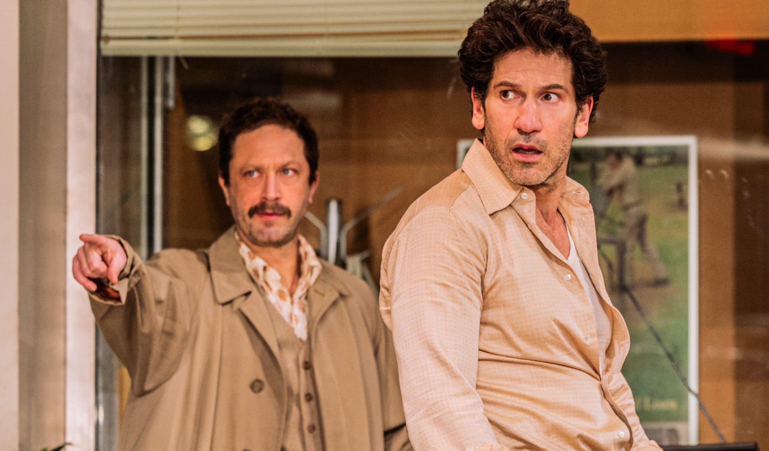 Jon Bernthal and Ebon Moss-Bachrach star in the confounding and offensive “Dog Day Afternoon,” a misguided adaptation of Sidney Lumet’s 1975 movie.