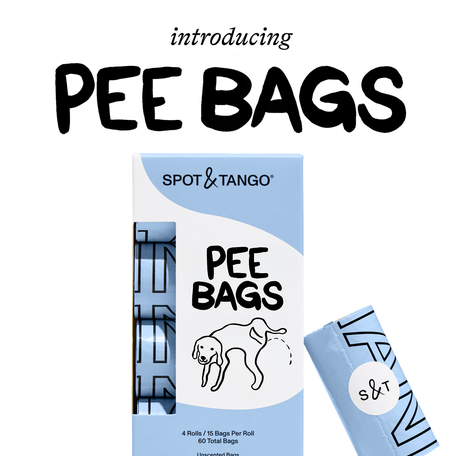 Dog wellness company Spot and Tango have a special April Fools' Day product: dog "pee bags"