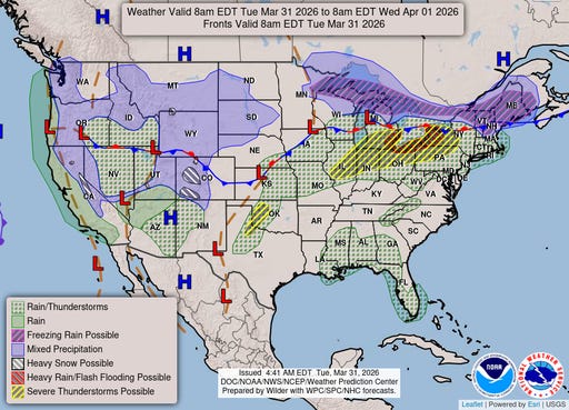 After a brief break, severe weather is returning to the forecast. Severe thunderstorms, tornadoes, and flooding downpours are all possible.