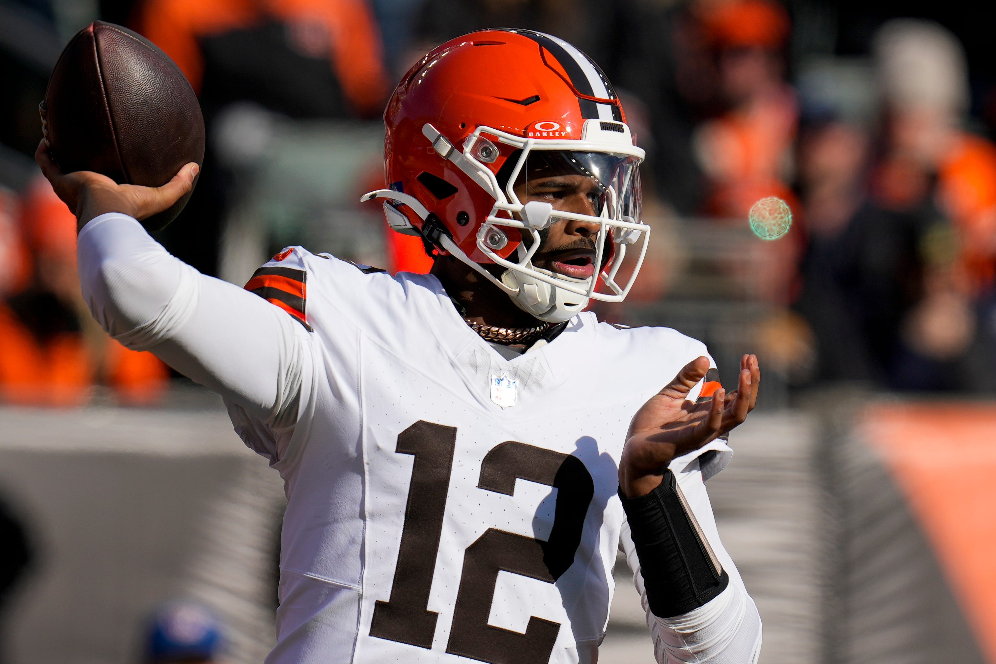 New Browns coach Todd Monken said it's been 'refreshing' to work with Shedeur Sanders, but a healthy Deshaun Watson will also compete to be QB1.