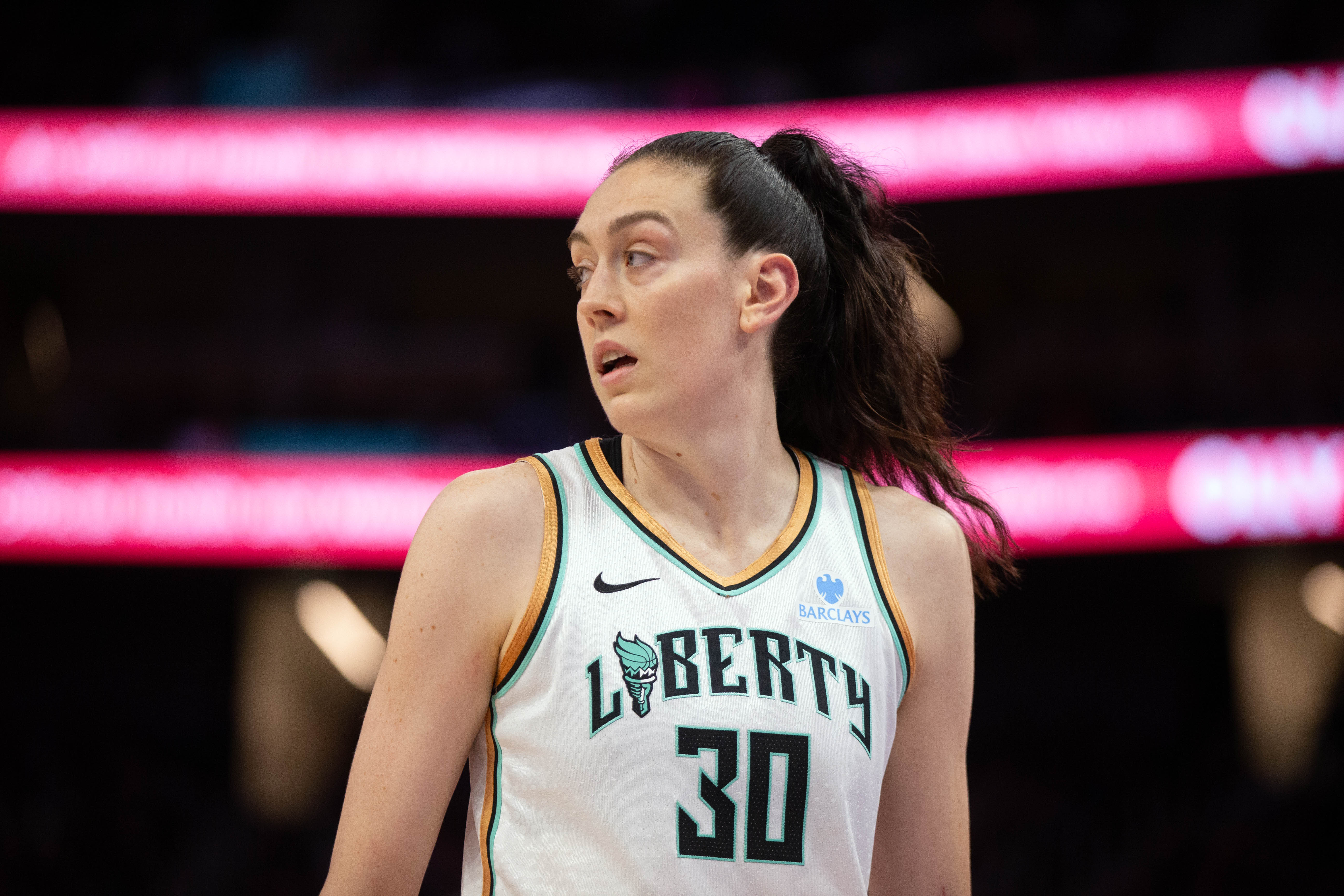 Despite being an unrestricted free agent, WNBA champion Breanna Stewart says she will not leave the New York Liberty.