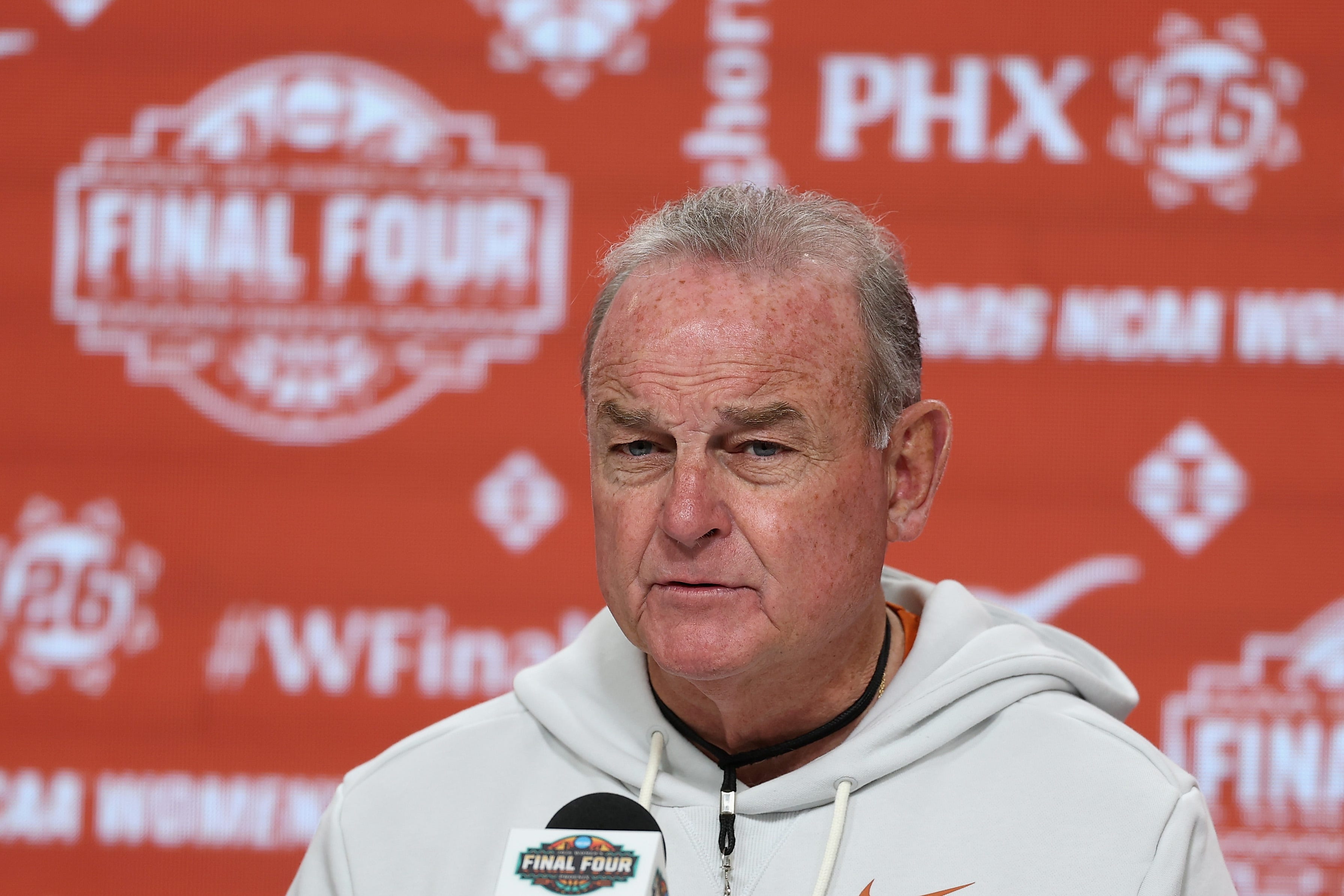 Texas coach Vic Schaefer got emotional discussing Iowa State's Bill Fennelly and his large number of players lost to the transfer portal.