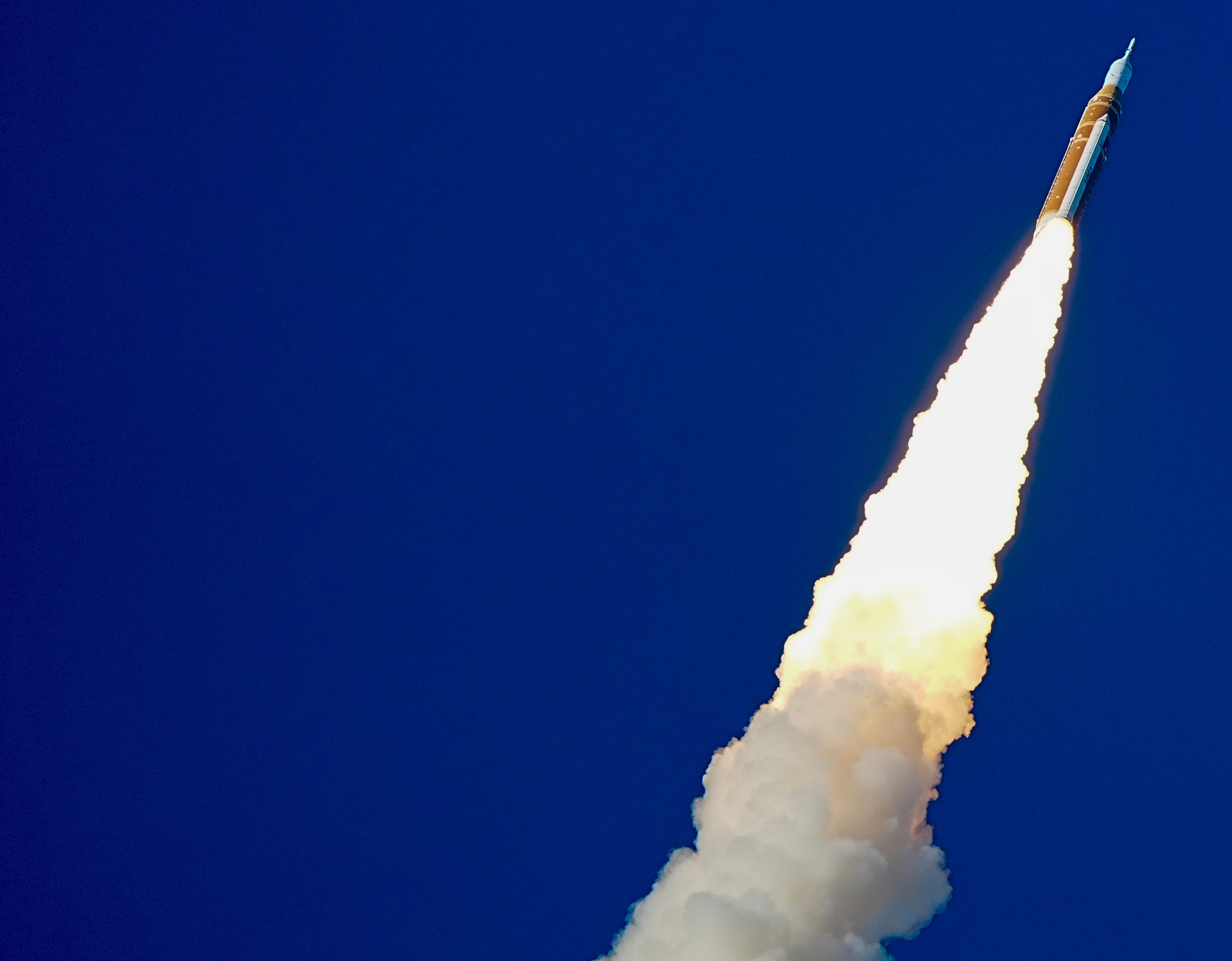 JUST IN: The burn is another major milestone on the first crewed moon mission in 50 years and comes one day after the Orion spacecraft launched in front of awed spectators from Florida's Kennedy Space Center on April 1.