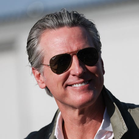 California Gov. Gavin Newsom departs from a news conference in San Diego on Feb. 2, 2026.