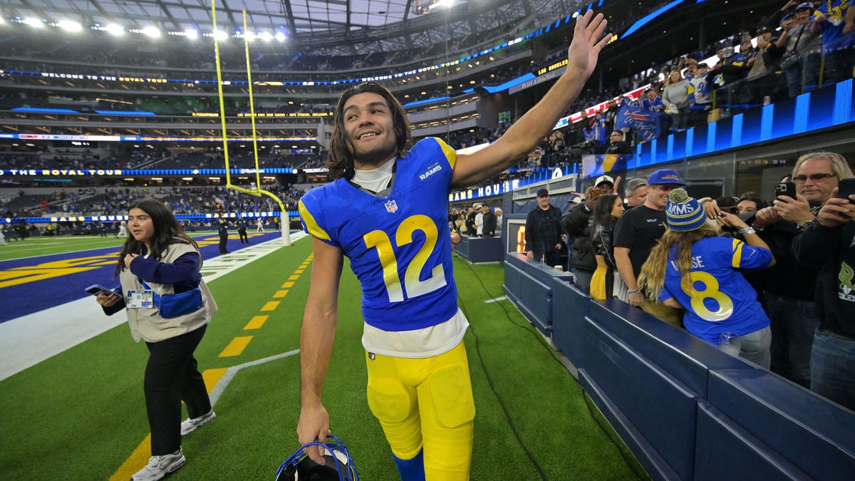 The third-year wide receiver entered the postseason coming off another superb regular season. He was drafted in the fifth round by the LA Rams in 2023.