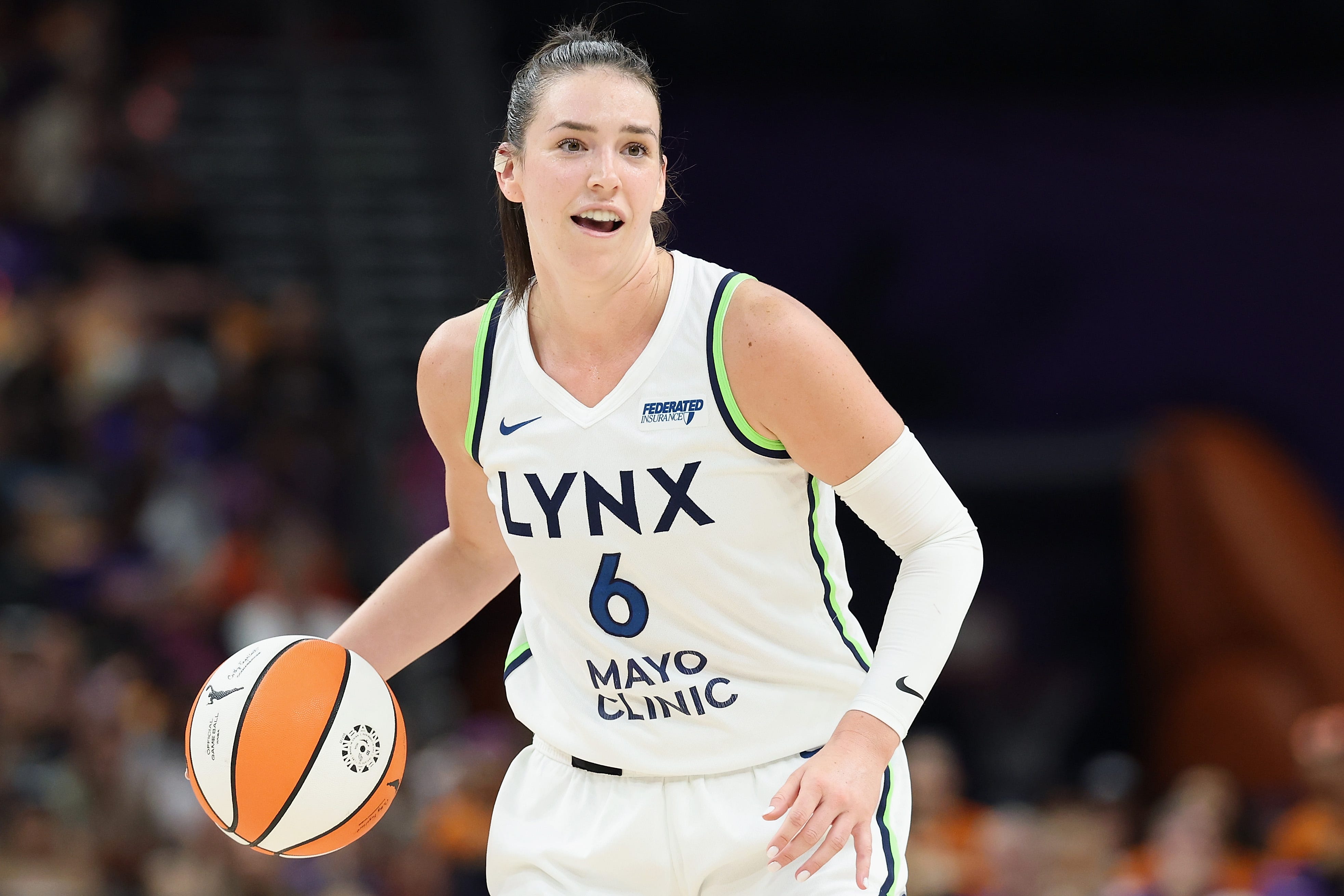With the No. 1 overall pick in the 2026 WNBA expansion draft, Portland selected Minnesota Lynx forward Bridget Carleton.