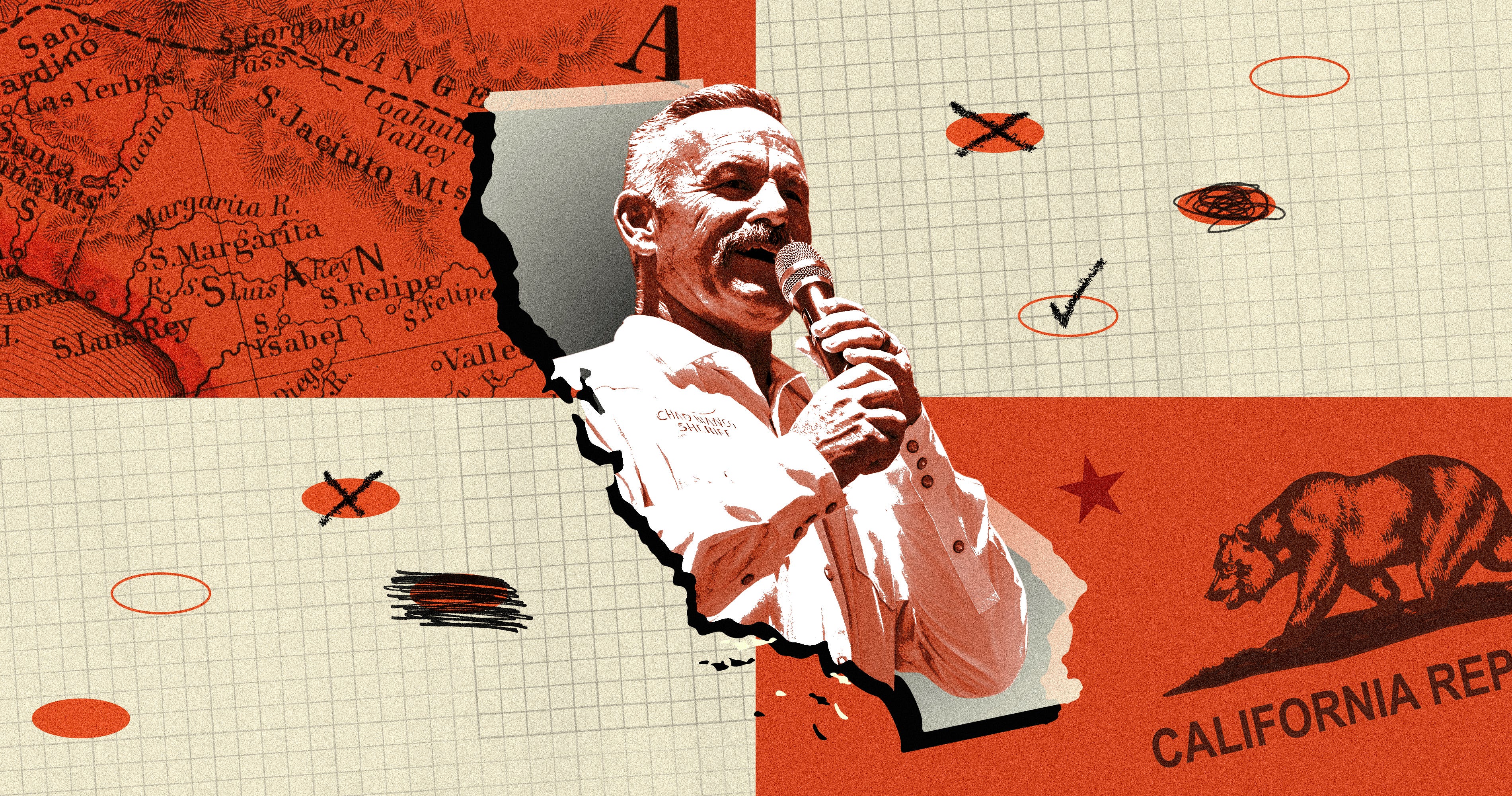 The Republican is leading governor's race polls. Voting rights experts across the political spectrum say his case has national implications.