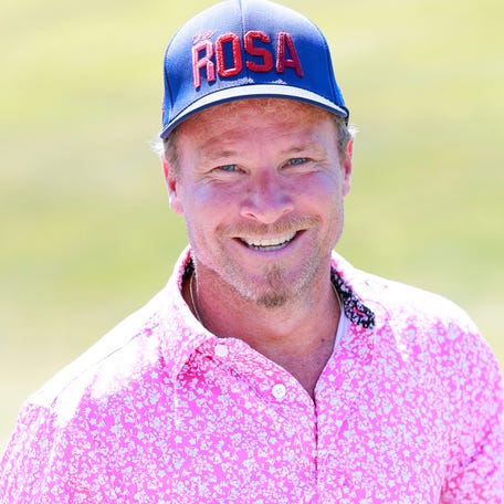Brian Littrell attends the 2024 Folds Of Honor Celebrity Golf Tournament at The Governors Club on Aug. 26, 2024, in Brentwood, Tennessee.