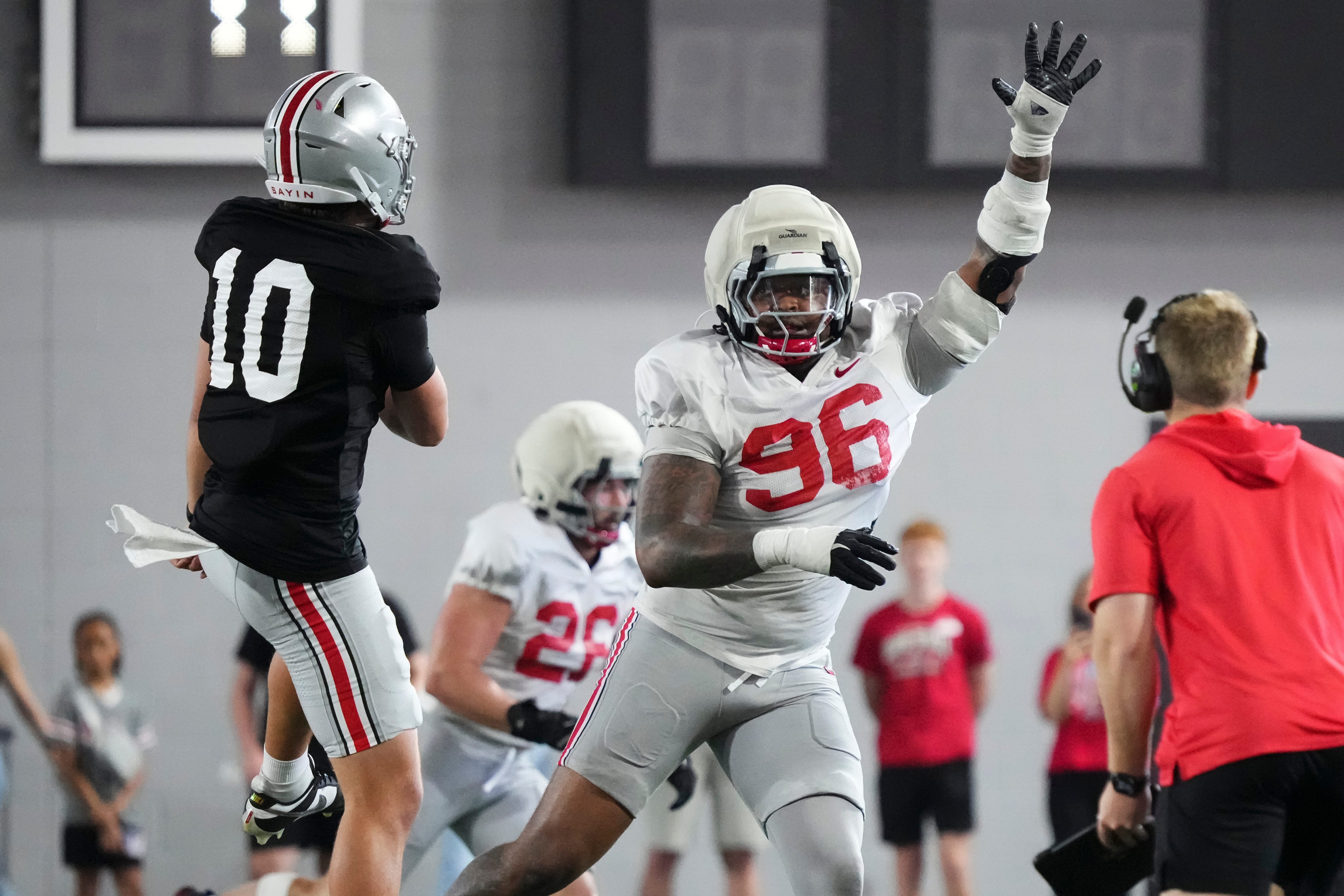 Ohio State DL Eddrick Houston puts struggles from 2025 injury in the past