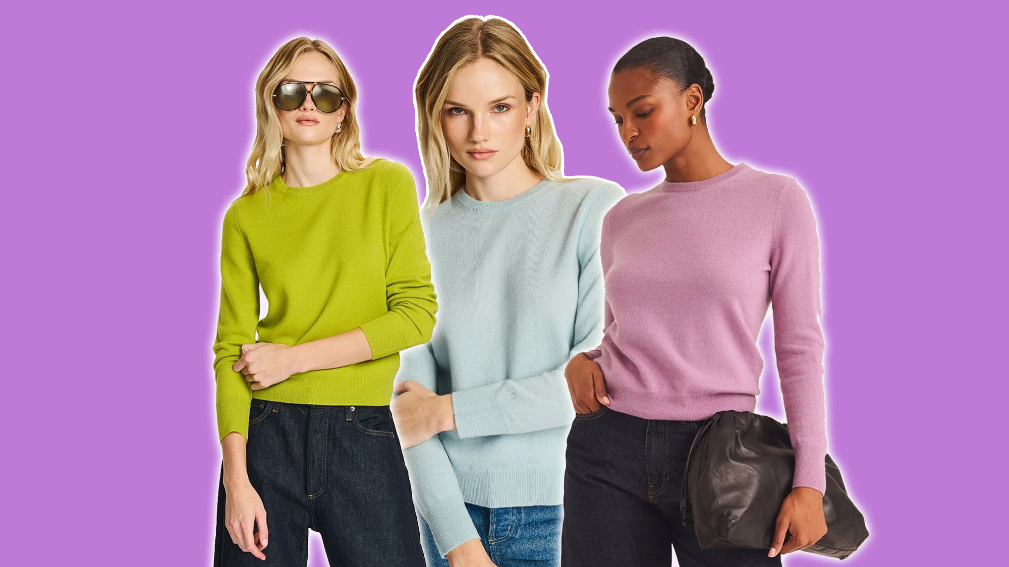 Naadam’s Original Cashmere Sweater is lightweight, timeless and ultra‑soft, making it a spring wardrobe essential and an elevated everyday staple.