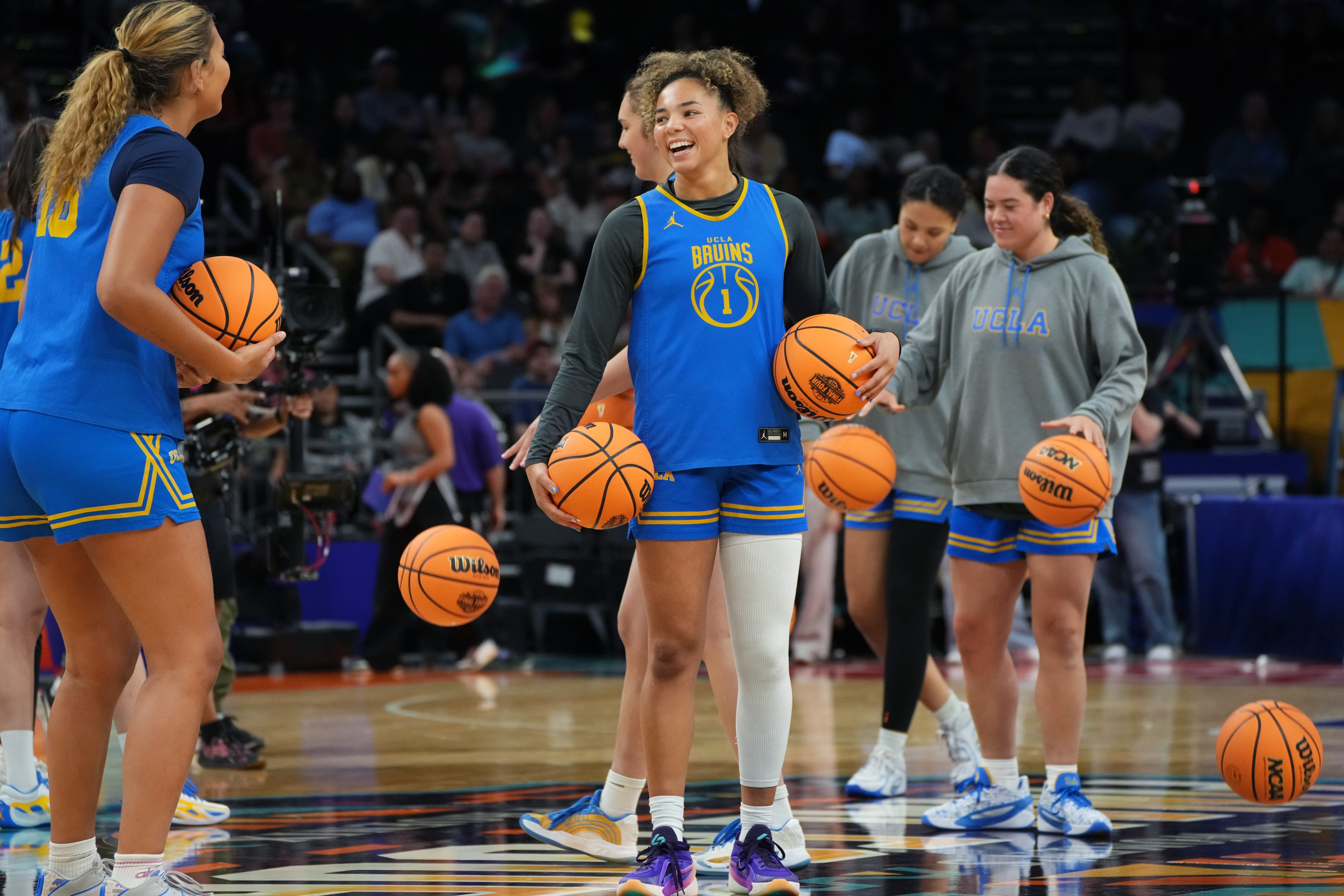 UCLA's Kiki Rice underwent offseason shoulder surgery after playing through injury last season.