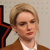 Jeremy Culhane as Bruce Pearl, Ashley Padilla as Pam Bondi, and Kam Patterson as Kenny Smith on "Saturday Night Live" on April 4, 2026.