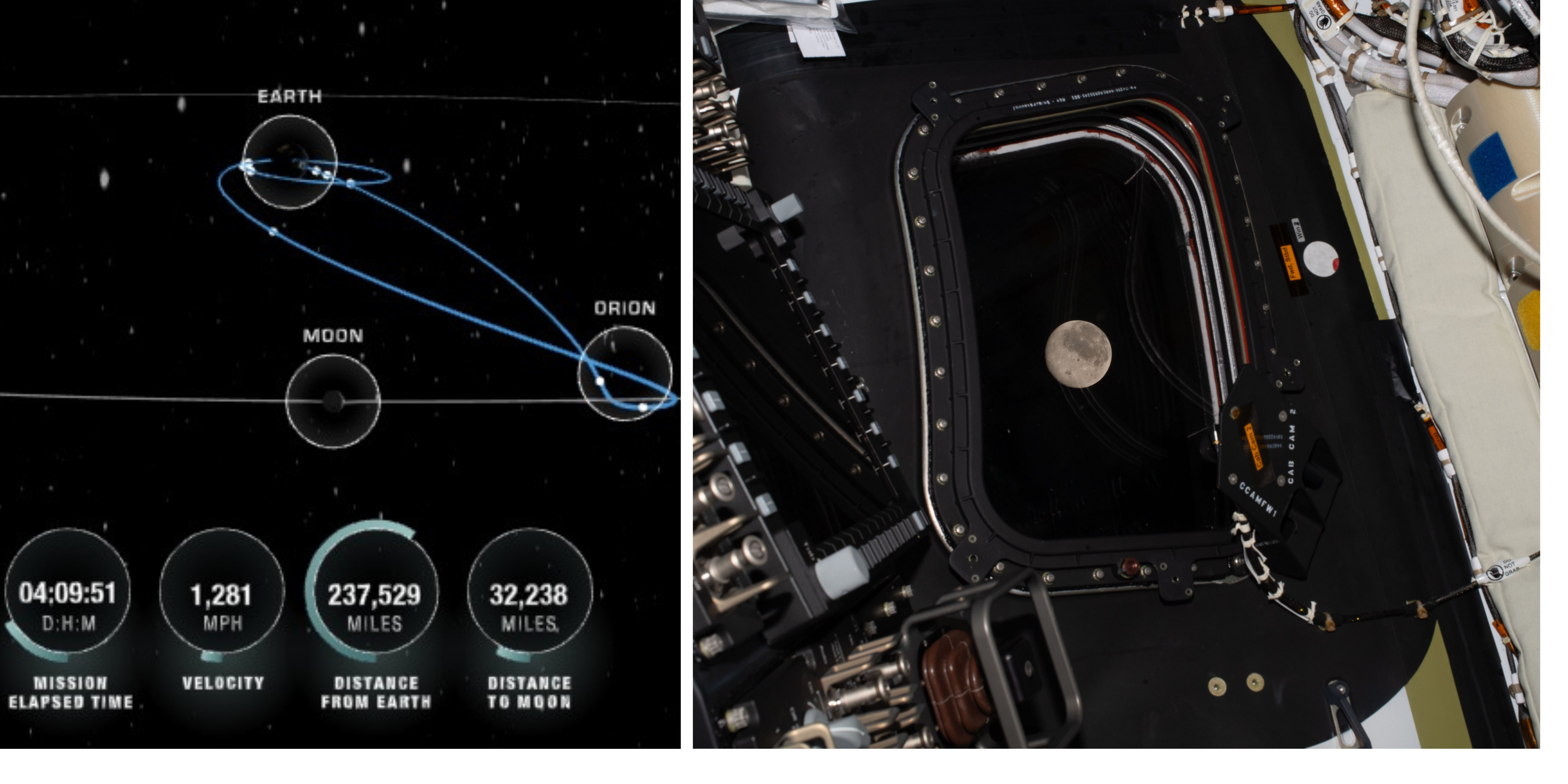 Tracker: Get current location of astronauts on Artemis II moon mission