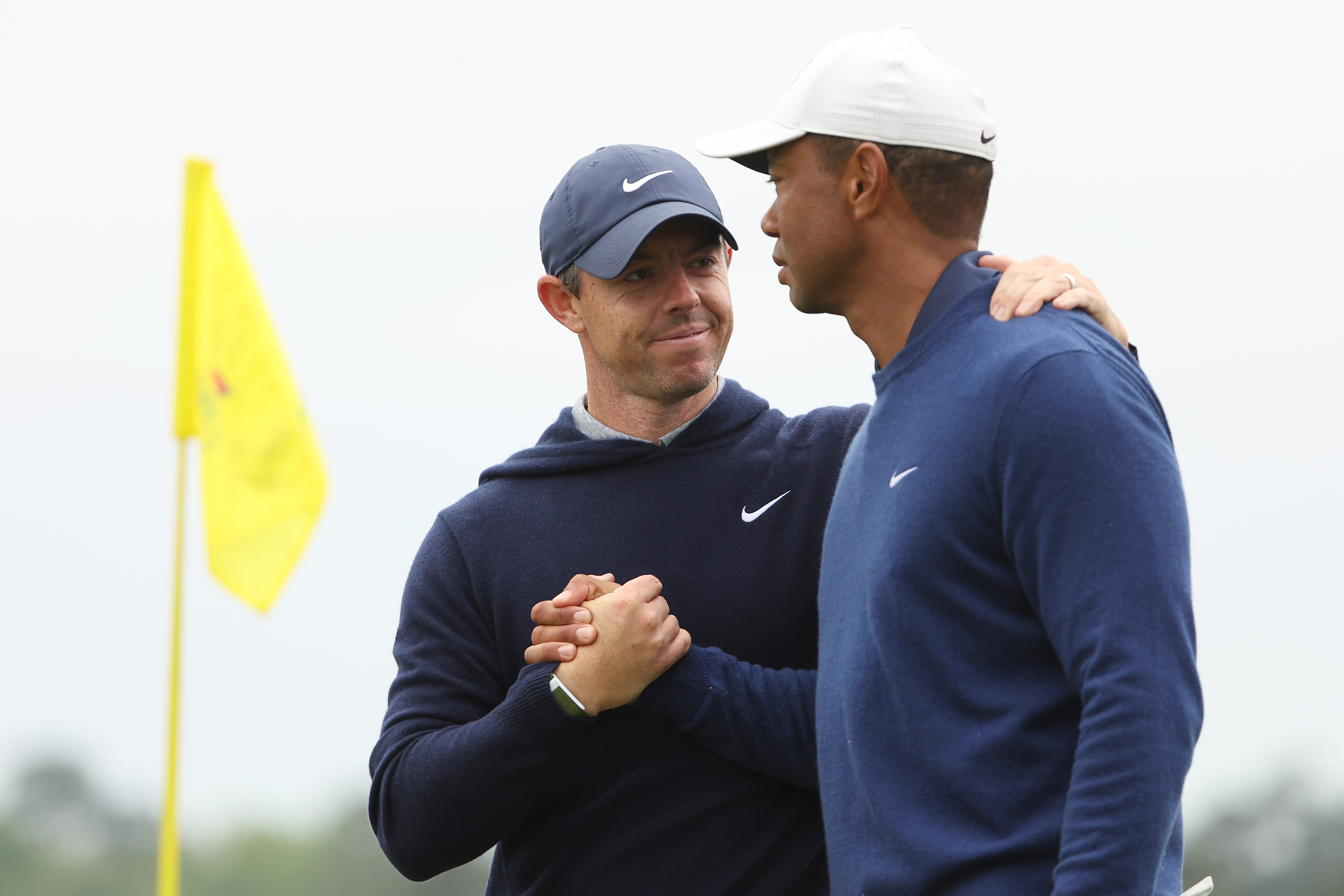 How Rory McIlroy addressed the absence of Tiger Woods and Phil Mickelson at this year's Masters Champions dinner ahead of golf's first major in 2026.