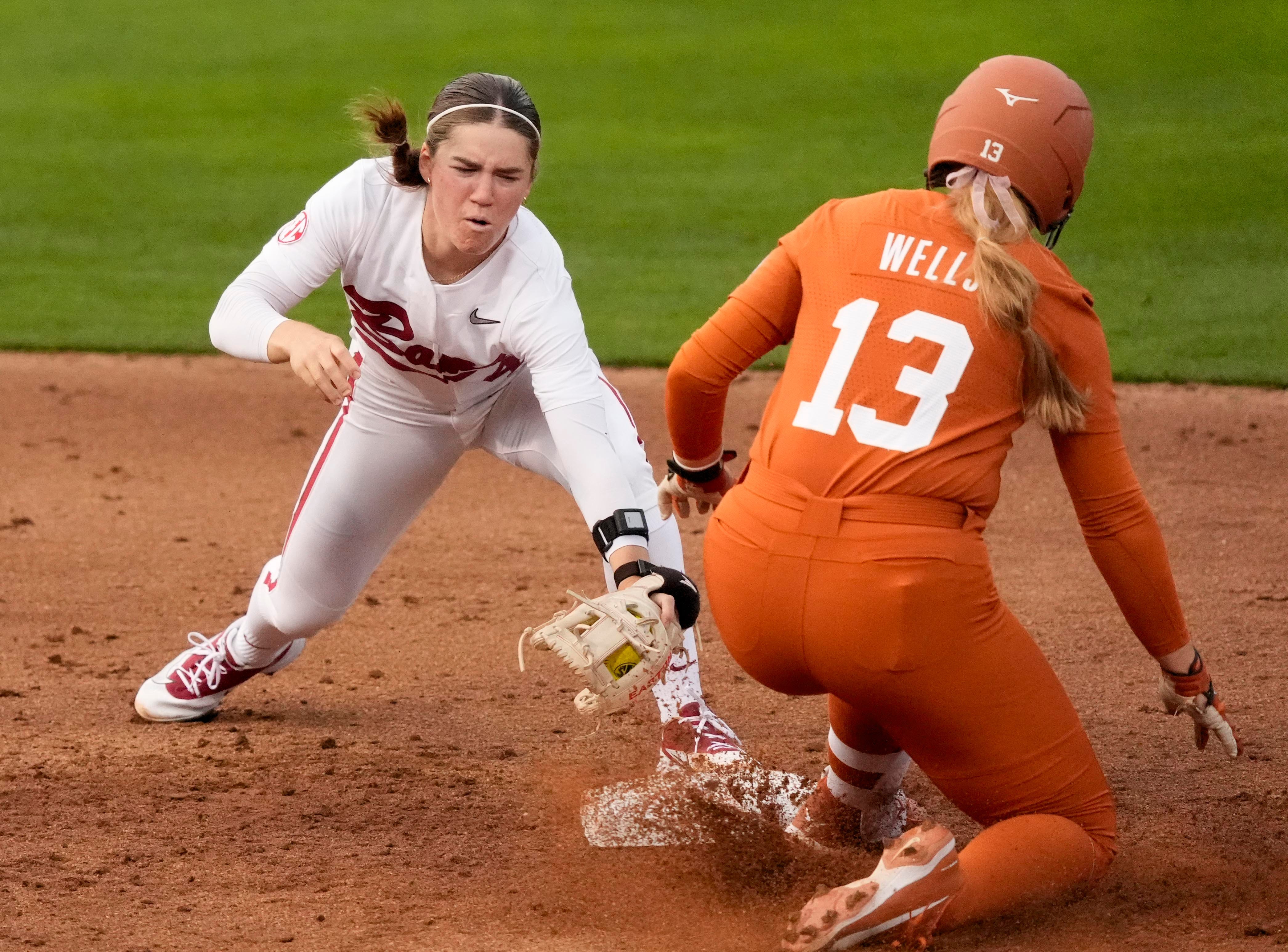 Alabama softball ascended to the top spot in the rankings after taking two of three games against defending national champion Texas.