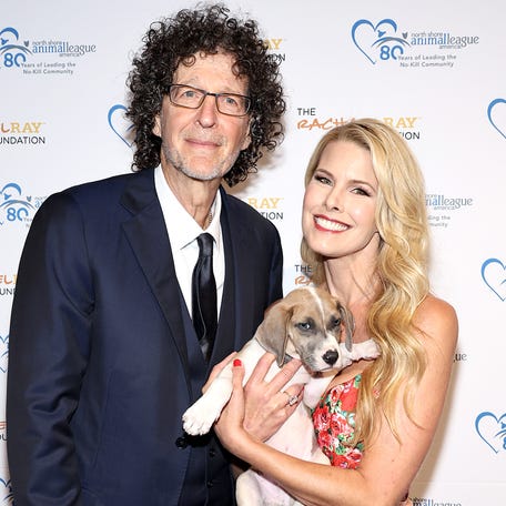 Howard Stern and Beth Stern are pictured attending the North Shore Animal League America's 2024 Celebration of Rescue at Tribeca Rooftop in New York City on June 14, 2024.