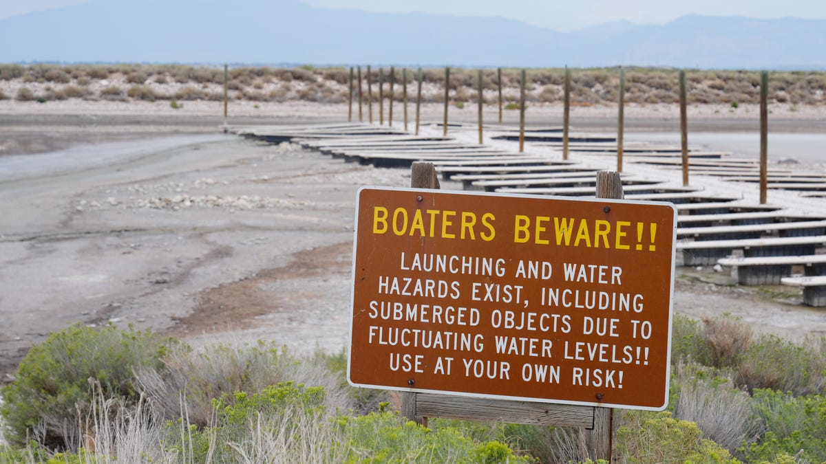 Great Salt Lake Drying Up