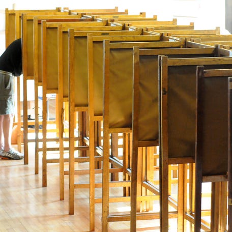 Clinton MA's Annual Town Election happened today. According to Election Warden Kathy Baird, turnout has been "terribly low". As of 5:30 PM, there were 492 people who had cast votes out of a possible 8937 registered voters. (JOHN FERRARONE)