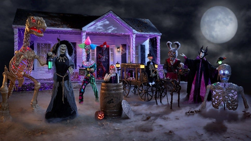Home Depot says the new limited collection, which dropped several months before Halloween, is 