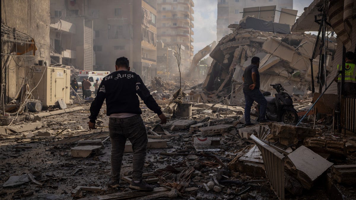 Iran Crisis Lebanon Israel Strike