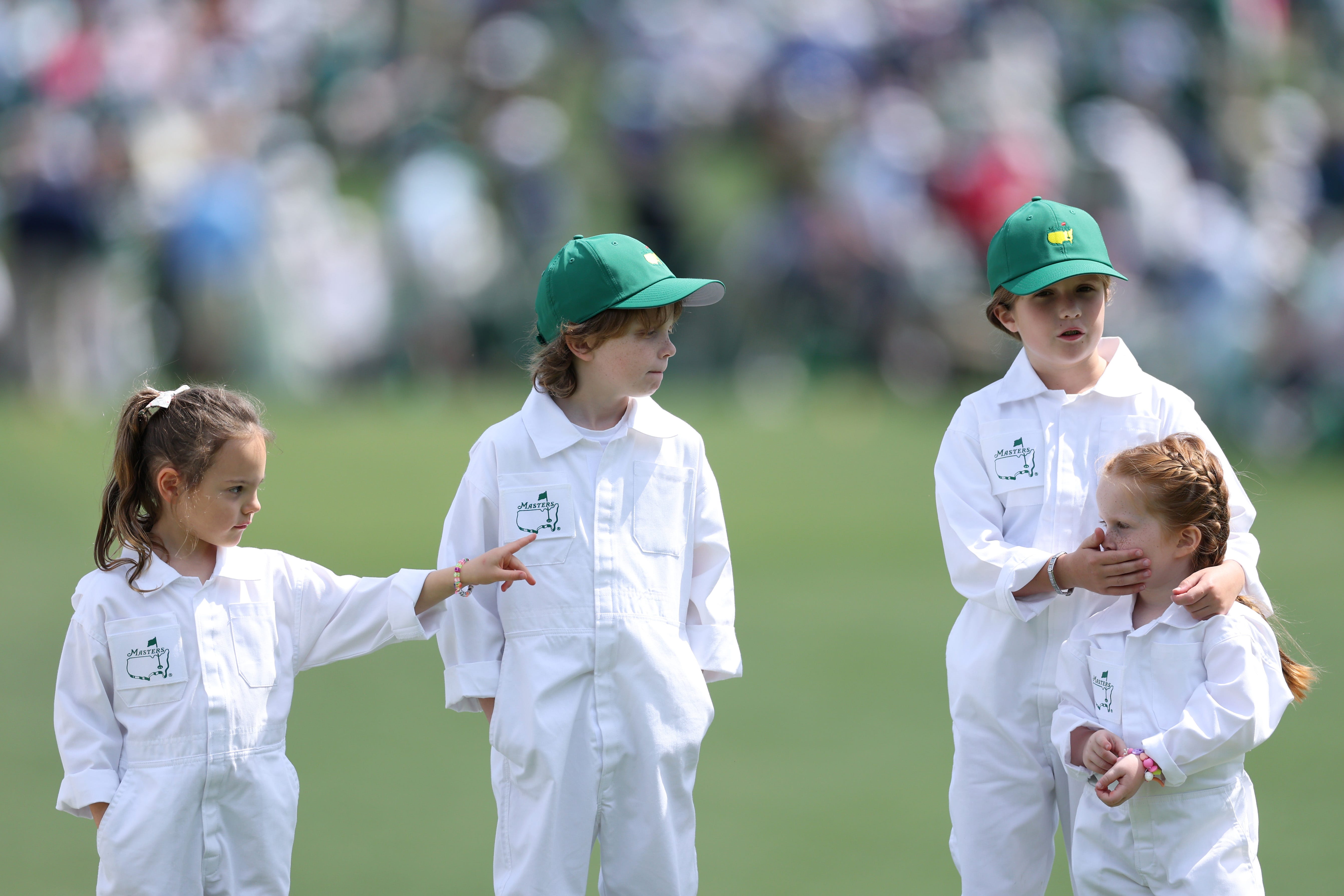 Tommie Fleetwood's son, 8-year-old Frankie, took another shot at the No. 9 green at The Masters Par 3 Contest. Here's how he fared.