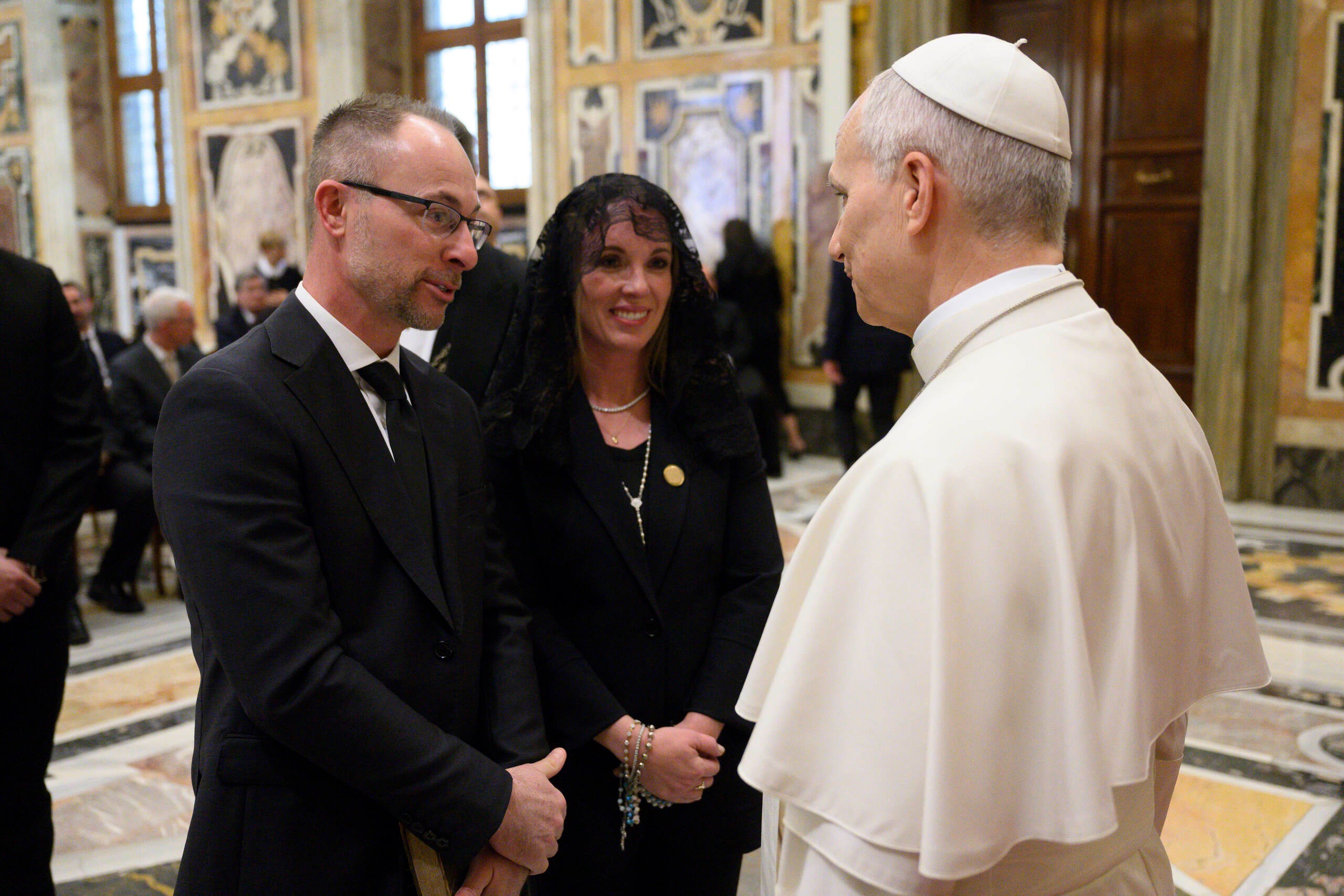 'The most profound experience of my life': Sherman mayor meets Pope Leo