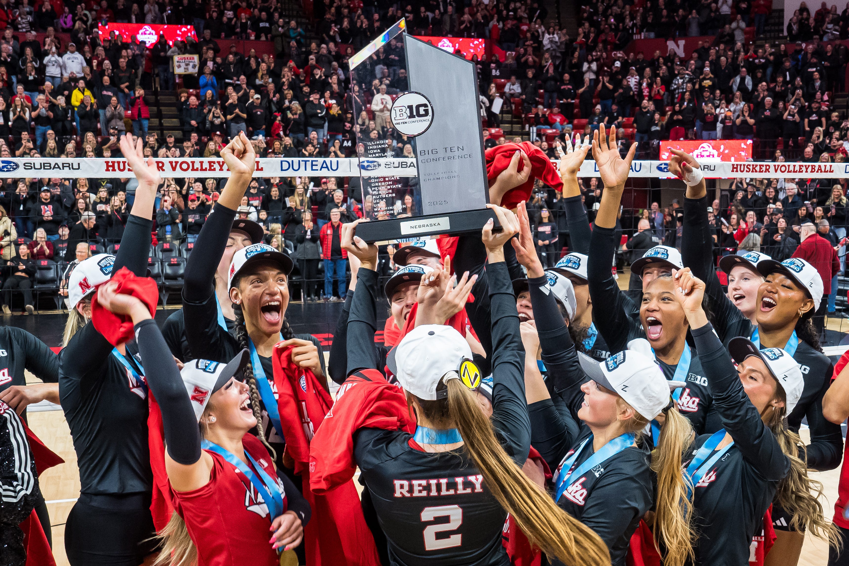 Nebraska volleyball learns Big Ten opponents for 2026 season