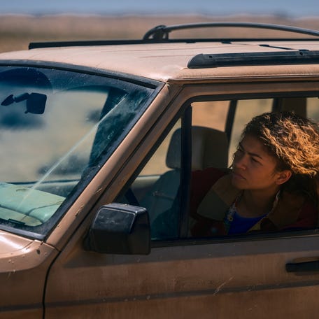 Zendaya as Rue in "Euphoria" Season 3.