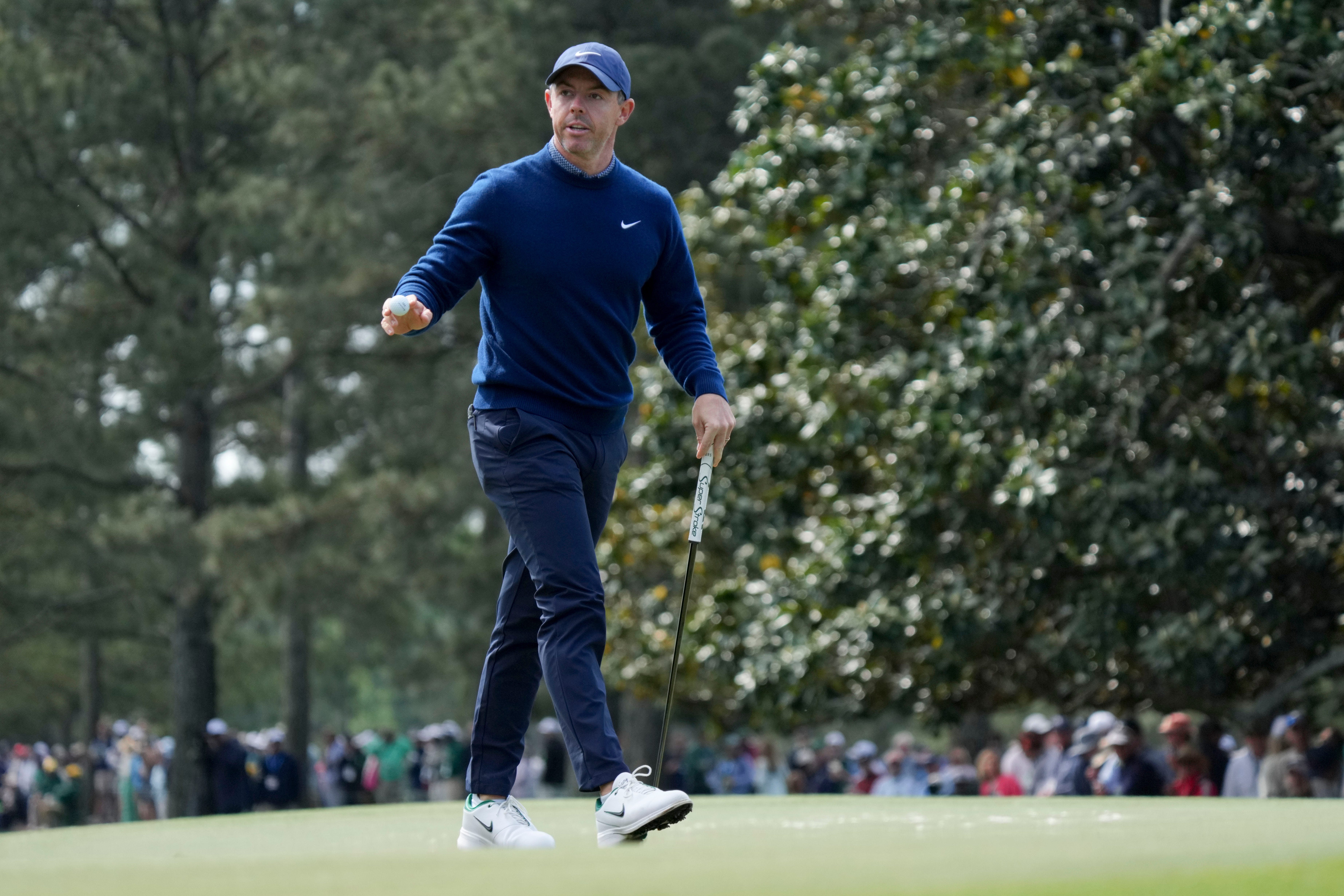 Rory McIlroy is underway at Augusta National. Follow live score updates, key shots and round-by-round Masters coverage.