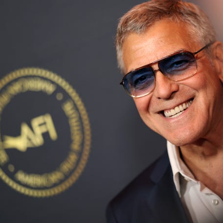George Clooney attends the AFI Awards Luncheon at the Four Seasons Hotel Los Angeles at Beverly Hills on Jan. 9, 2026, in Los Angeles.