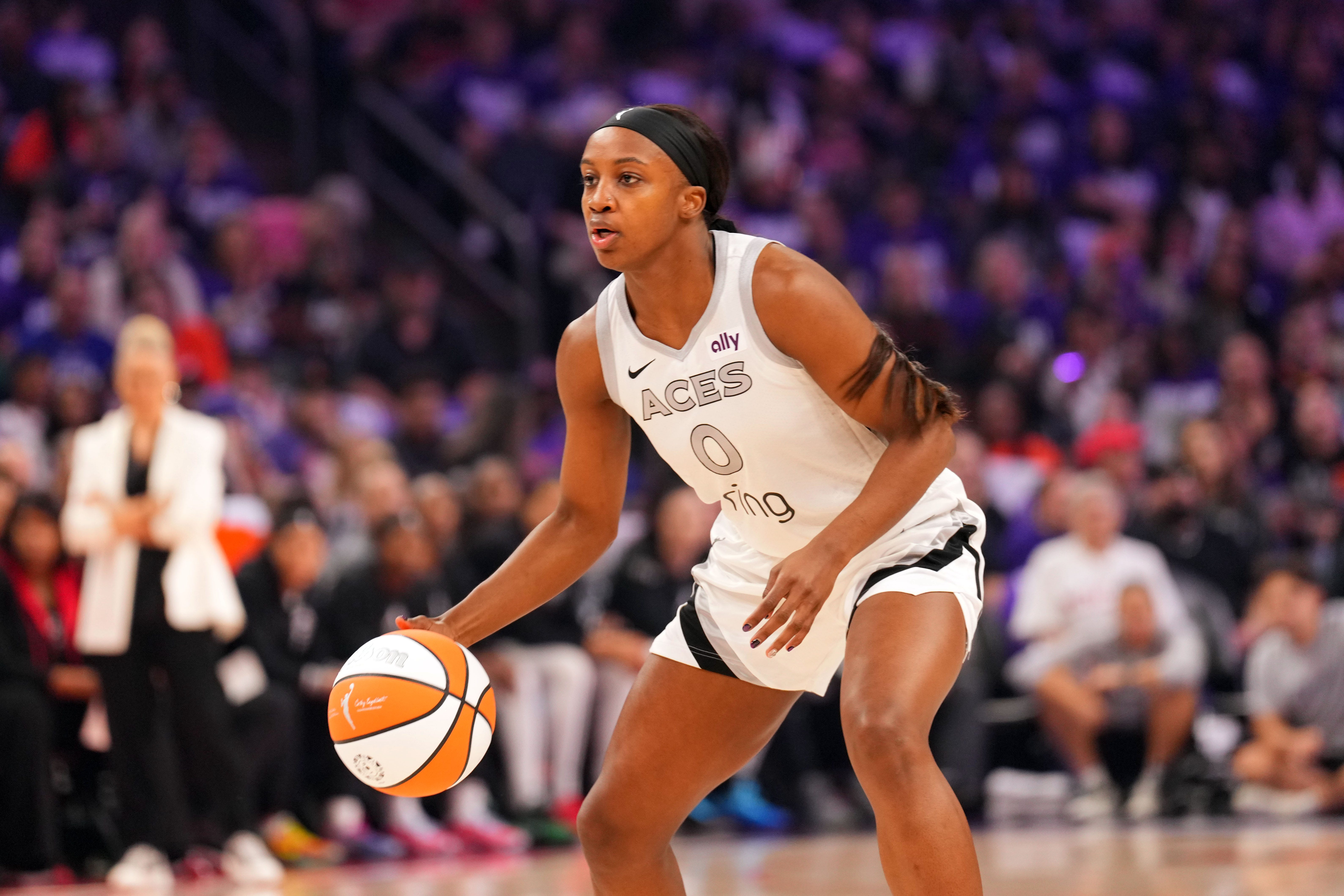 Aces superstar A'ja Wilson said she's staying in Las Vegas. The same can be said about Jackie Young, according to reports.