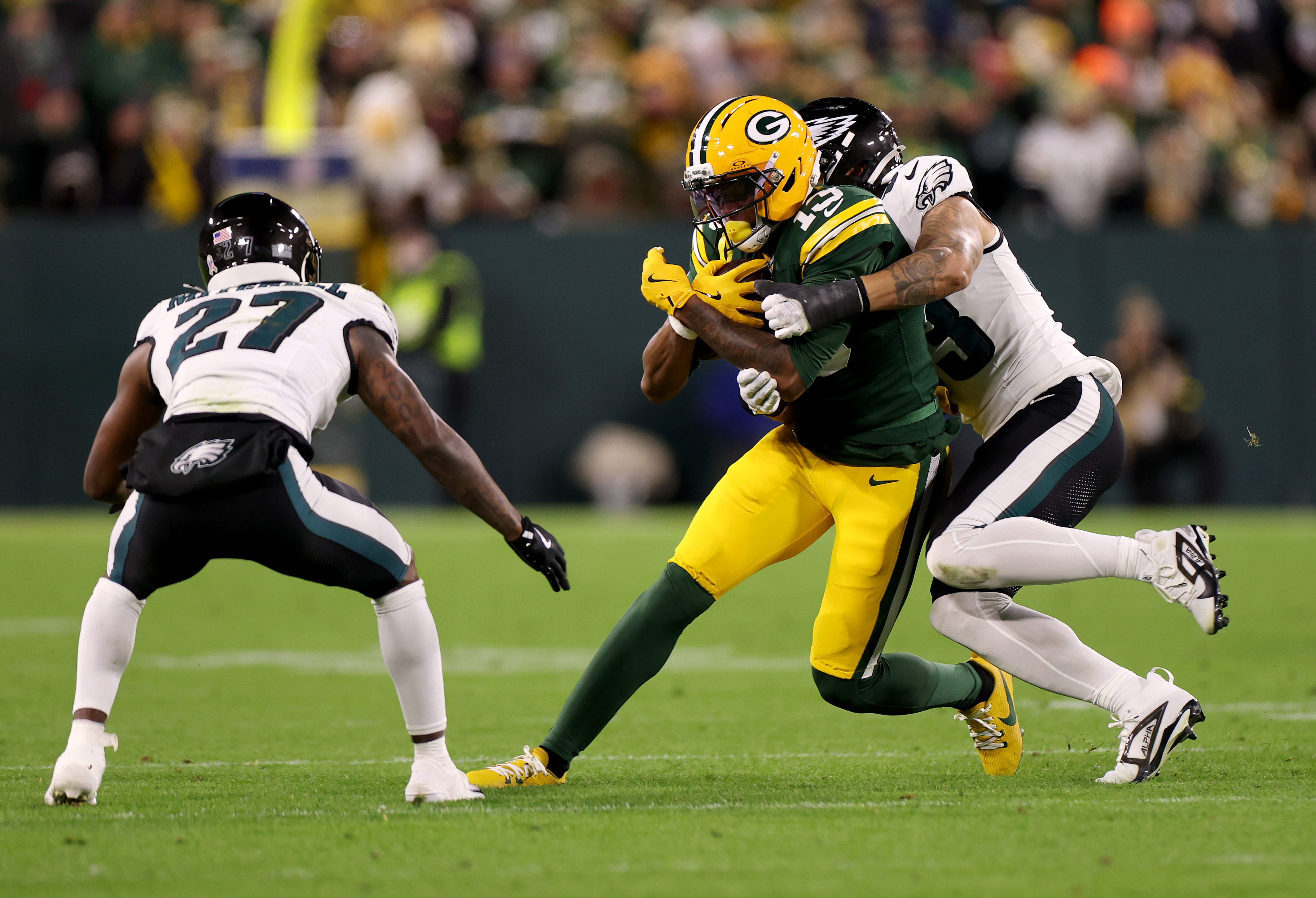 Philadelphia beefed up its wideout room at a time when A.J. Brown's status with the Eagels is very much in doubt.