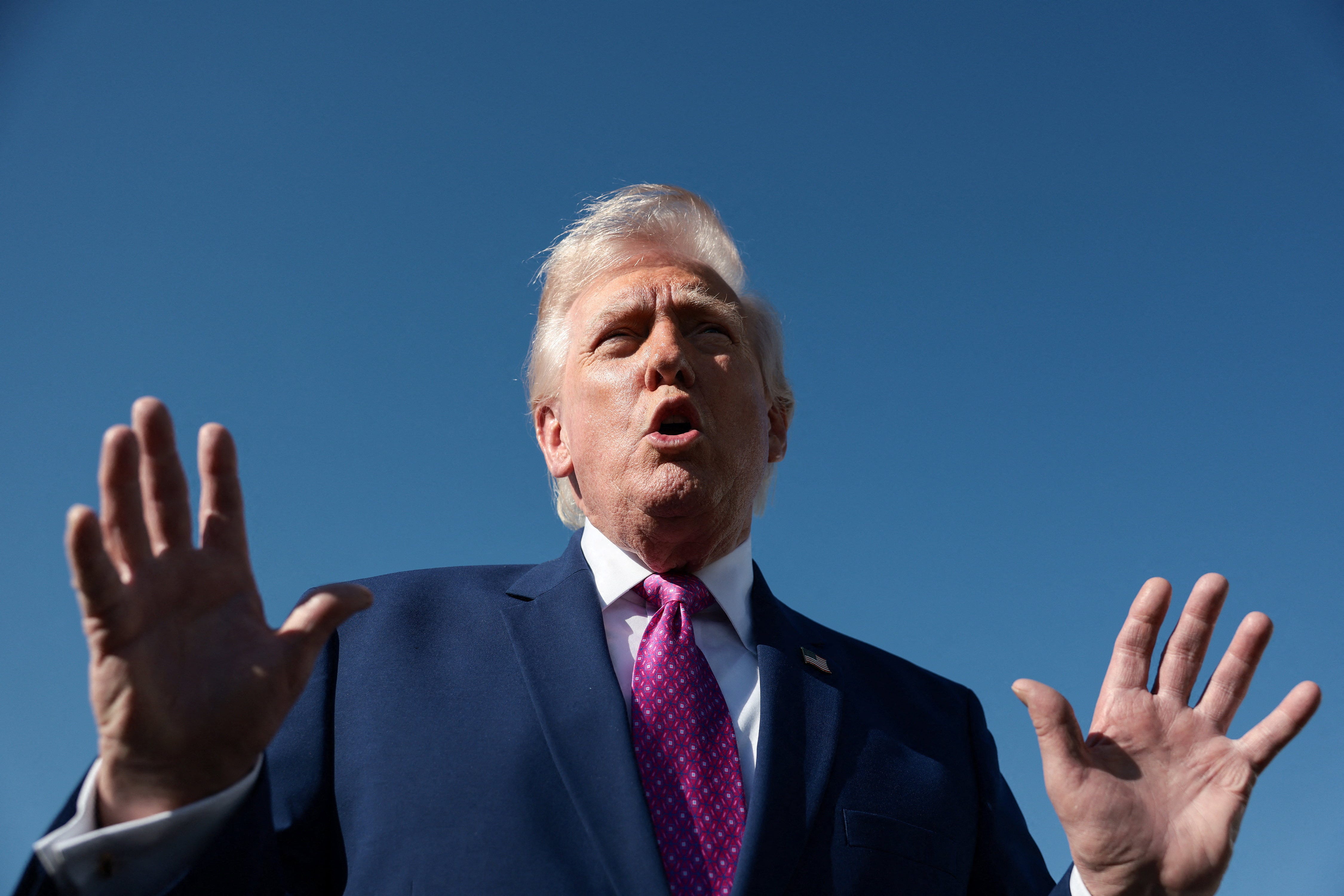 Trump threatened to impose 25% tariffs on cars and trucks imported from the European Union by accusing those countries of violating a trade deal.