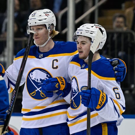 The Buffalo Sabres are leading in the race for the Atlantic Division title.