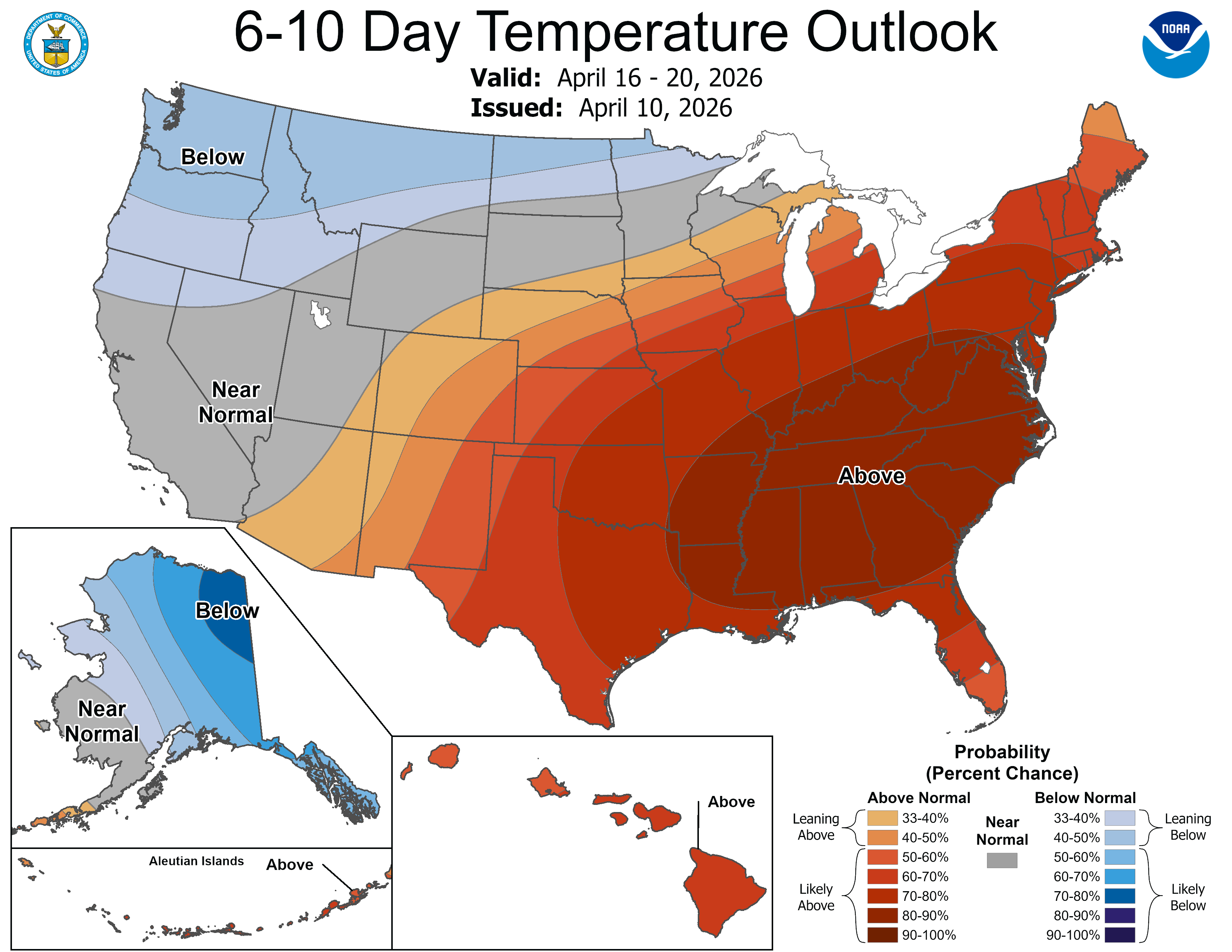 ‘First taste of Summer’? A big warmup in the forecast for part of US