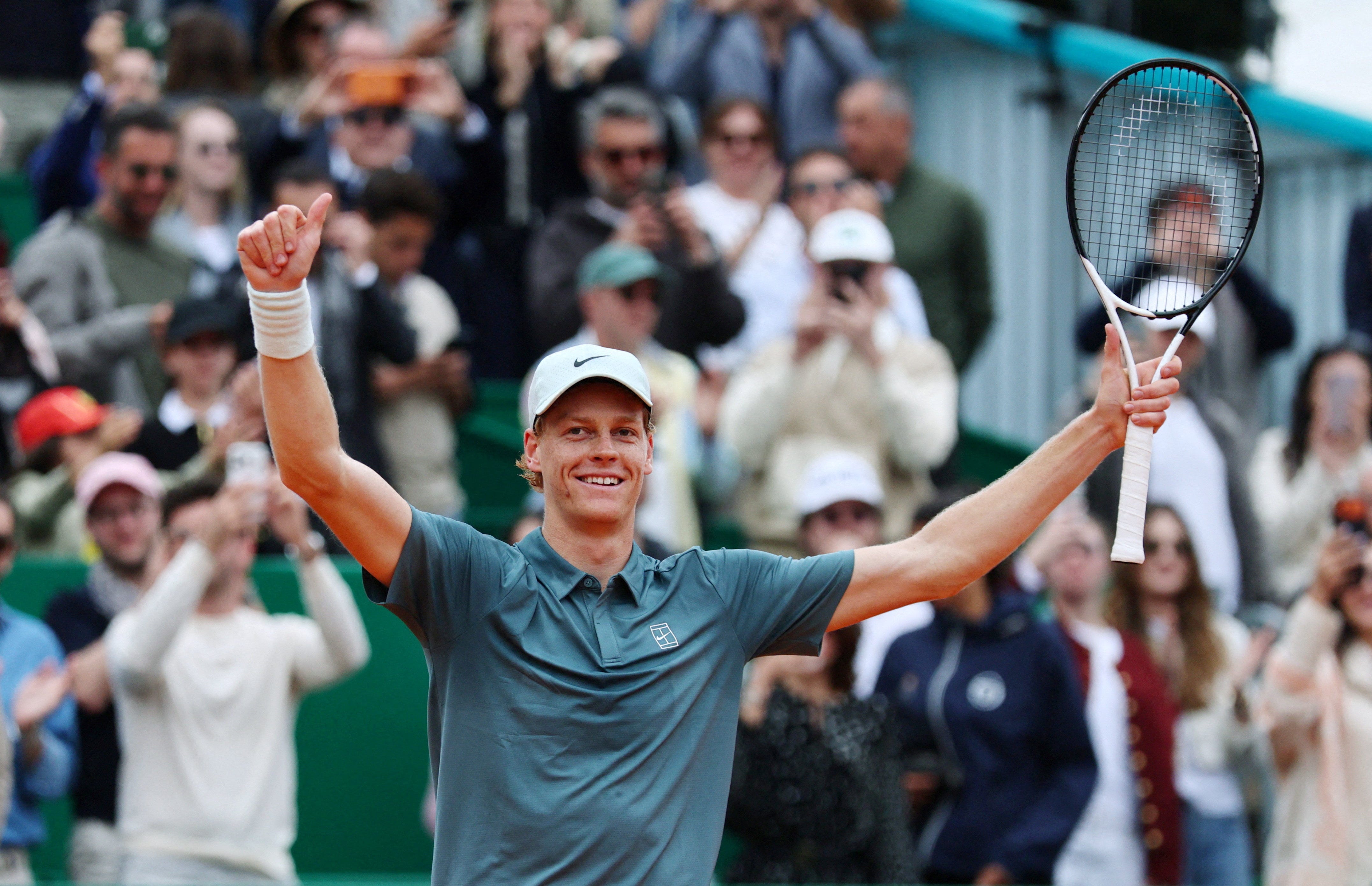 Jannik Sinner dethroned defending champion Carlos Alcaraz 7-6(5) 6-3 in the Monte Carlo final to snatch back the world number one ranking.