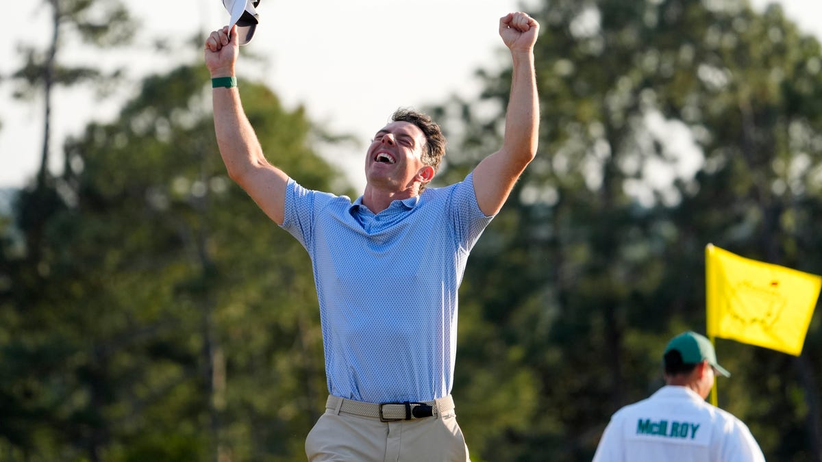 The best images from Rory McIlroy’s final round at the 2026 Masters, capturing the moments that earned him a second green jacket at Augusta National.