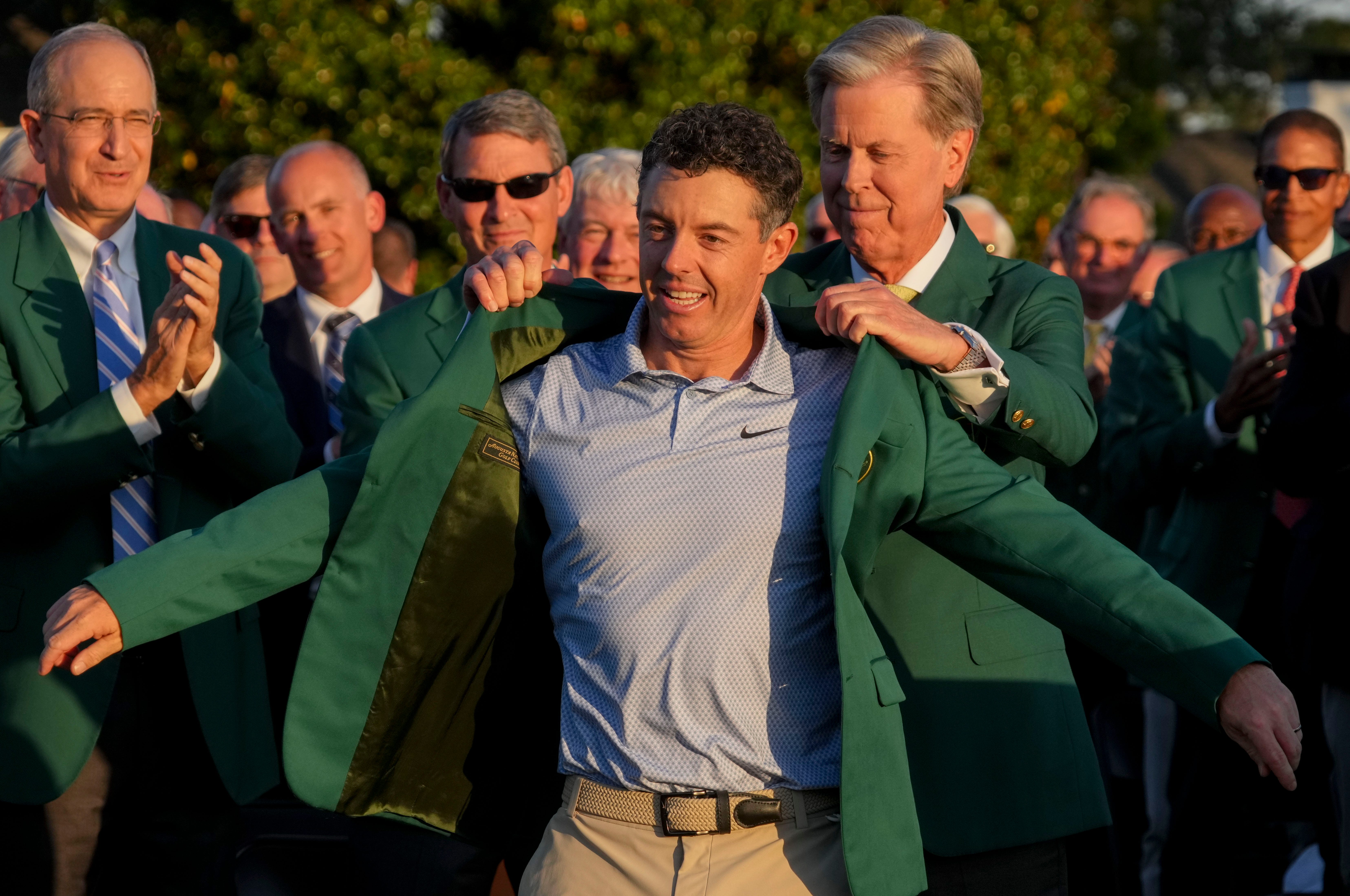 Rory McIlroy won back-to-back Masters green jackets with another successful outing at Augusta National this weekend.