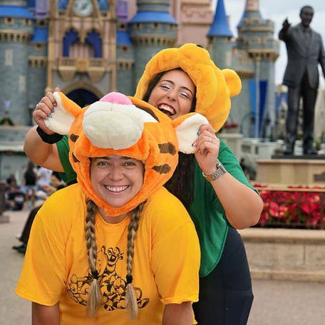 Myriam Estrella says Walt Disney World is one of the few places where her partner knows she's 100% safe when it come to her food allergies.