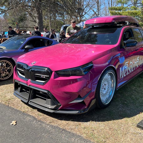 BMW M5 Touring at the Modded Detroit 2026 Season Opener Car Show on Saturday April 11th in Commerce, Michigan