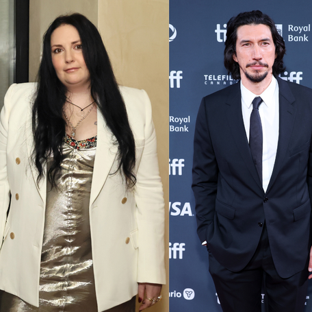 In her new book, Lena Dunham, left, says Adam Driver could be verbally aggressive when they worked together on HBO's "Girls."