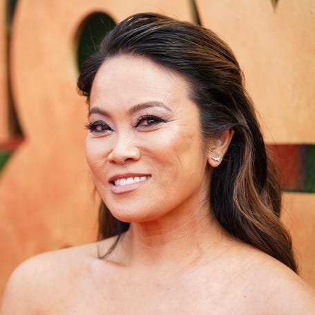 In this image released on June 5, 2022, Dr. Sandra Lee attends the 2022 MTV Movie & TV Awards: Unscripted at Barker Hangar in Santa Monica, California.